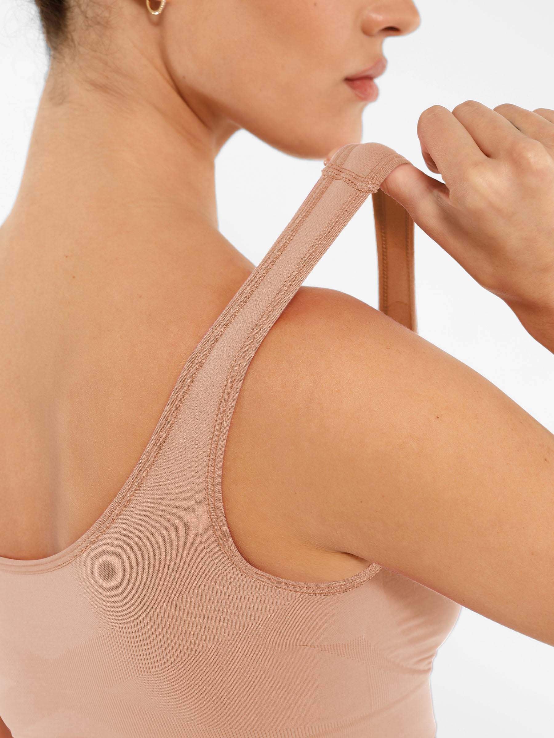 No Underwire Wide Straps Everyday Bra - Image 45