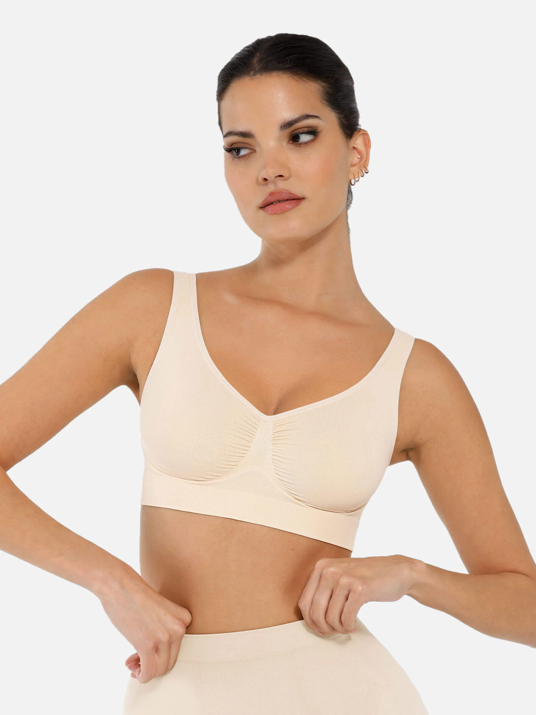 No Underwire Wide Straps Everyday Bra - Image 51