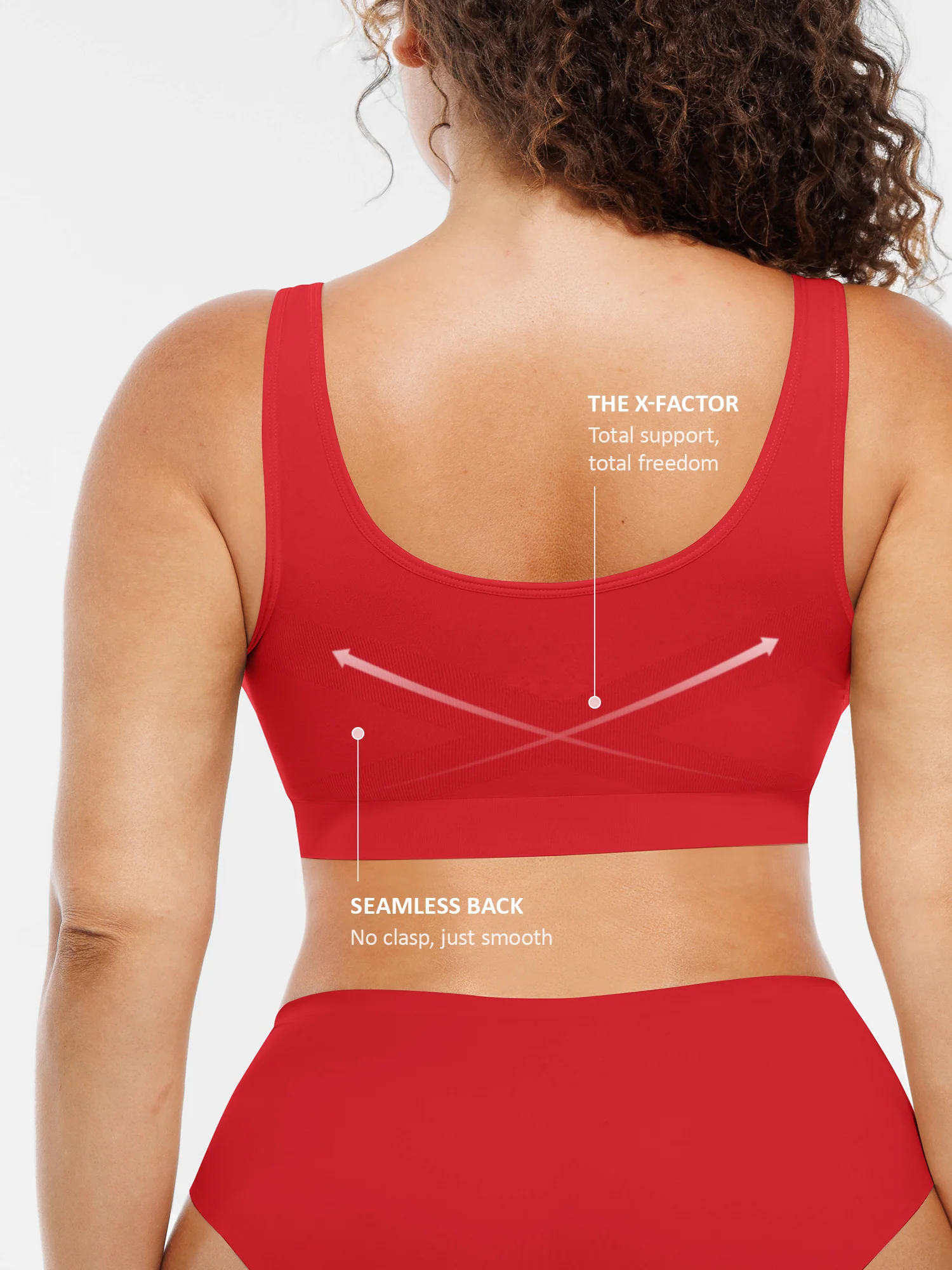 No Underwire Wide Straps Everyday Bra - Image 85