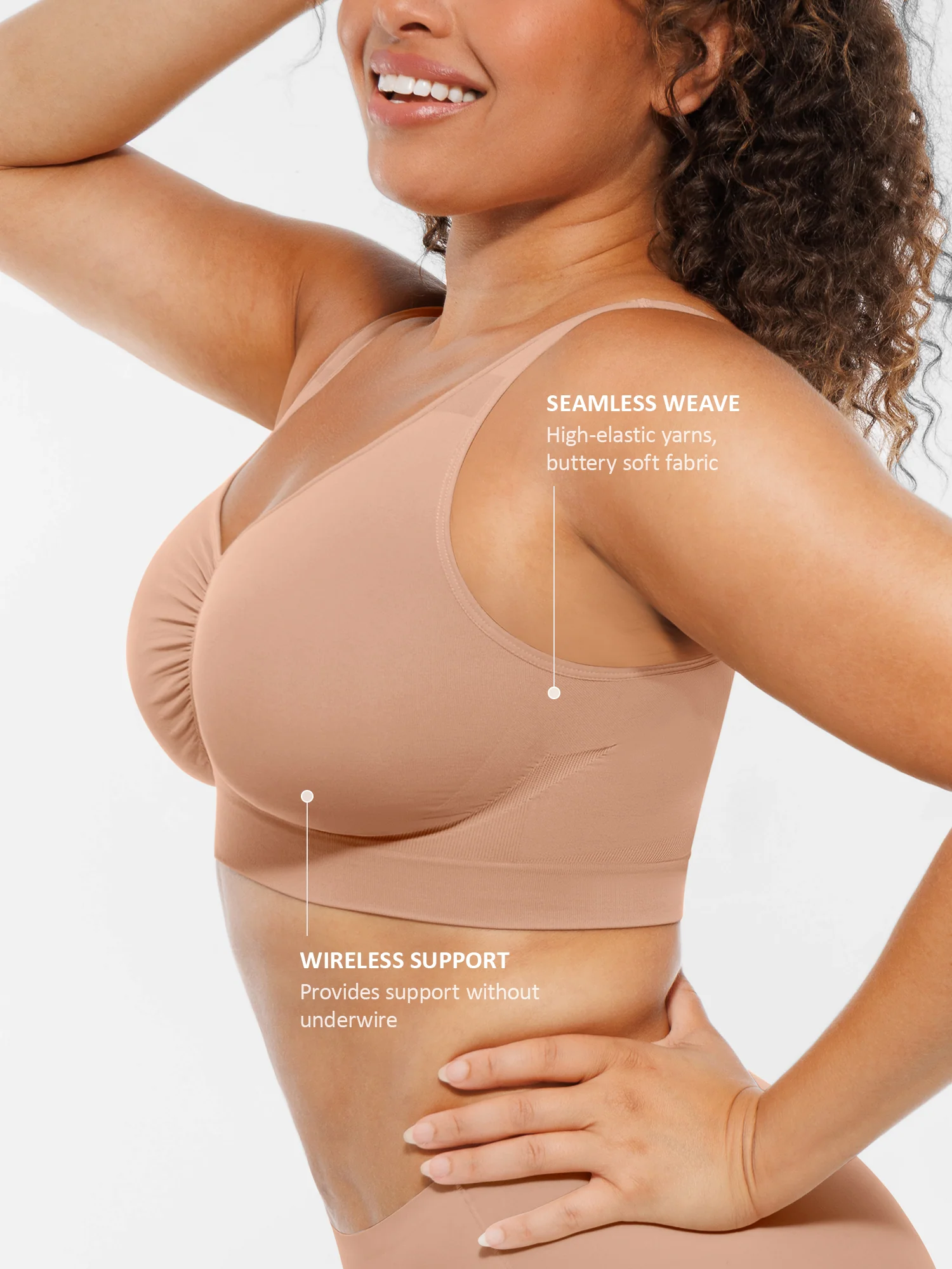 No Underwire Wide Straps Everyday Bra Bundle - Image 31