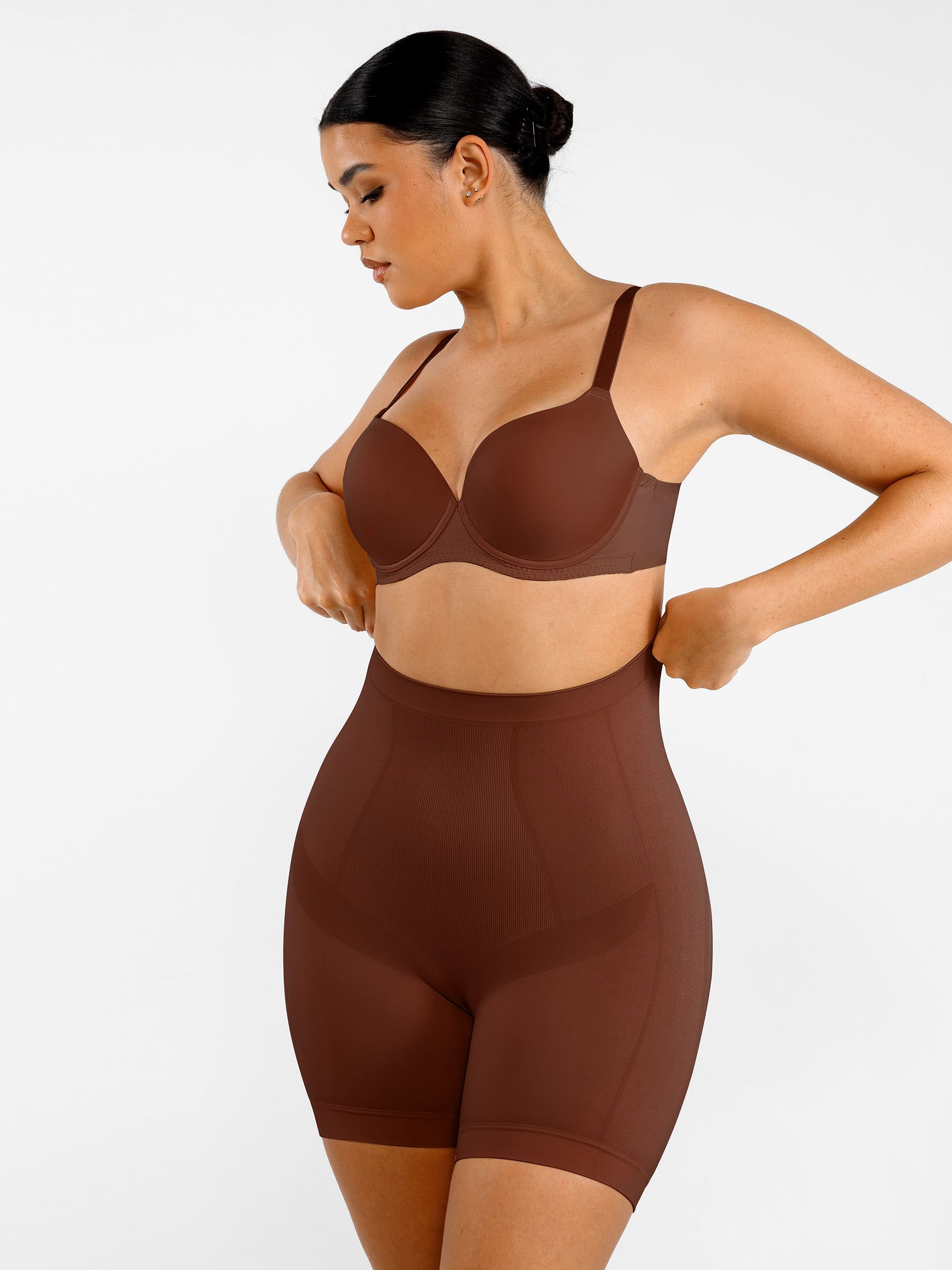 Butt-Lifting Seamless Comfort Shaping Shorts - Image 20