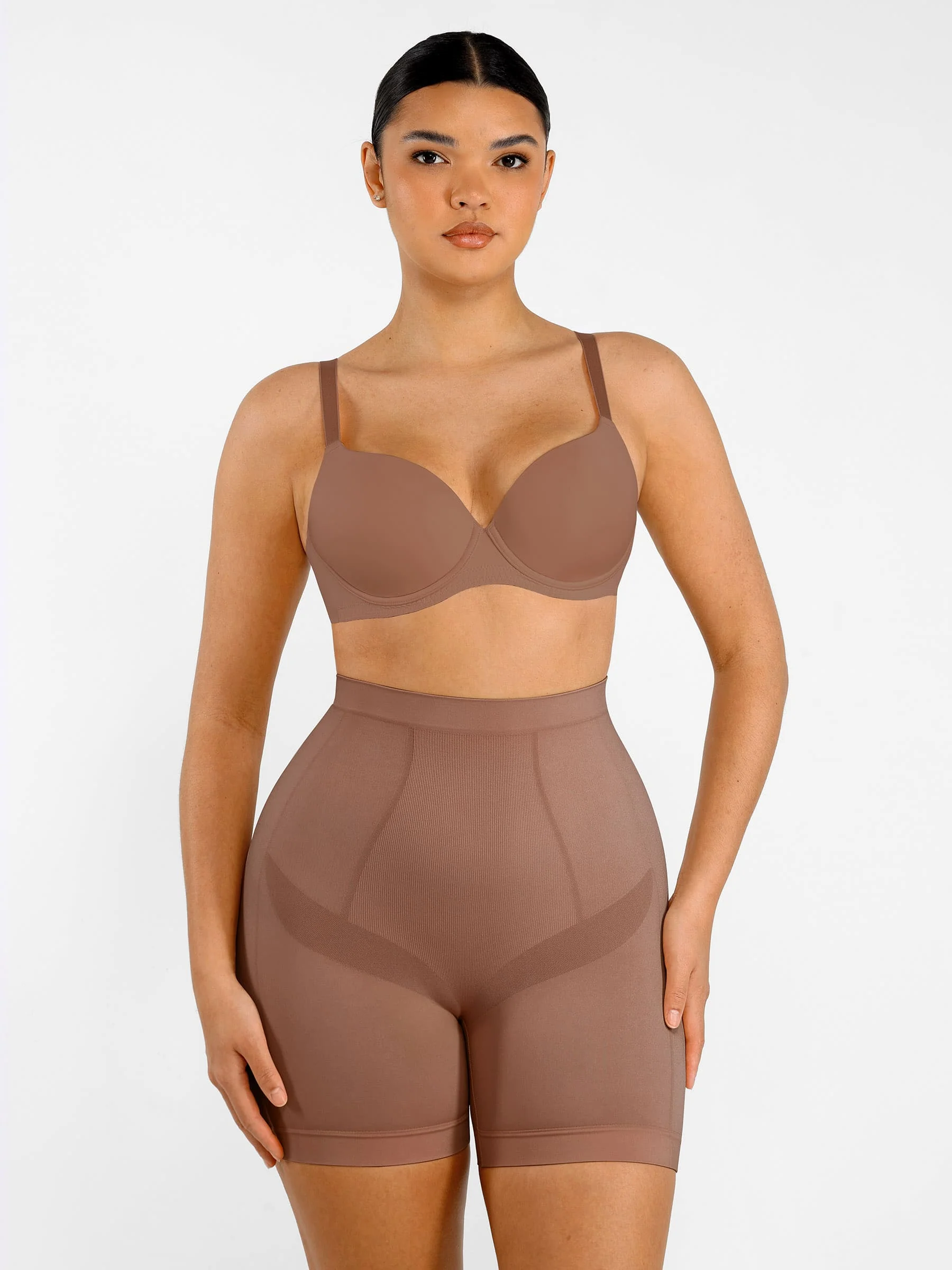 Butt-Lifting Seamless Comfort Shaping Shorts - Image 26