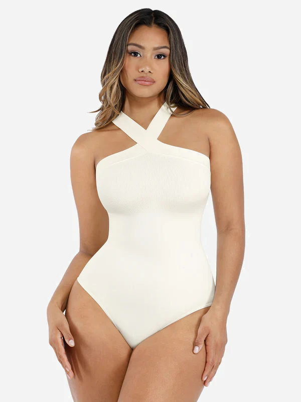 Seamless Crossback Sculpt Bodysuit - Image 21