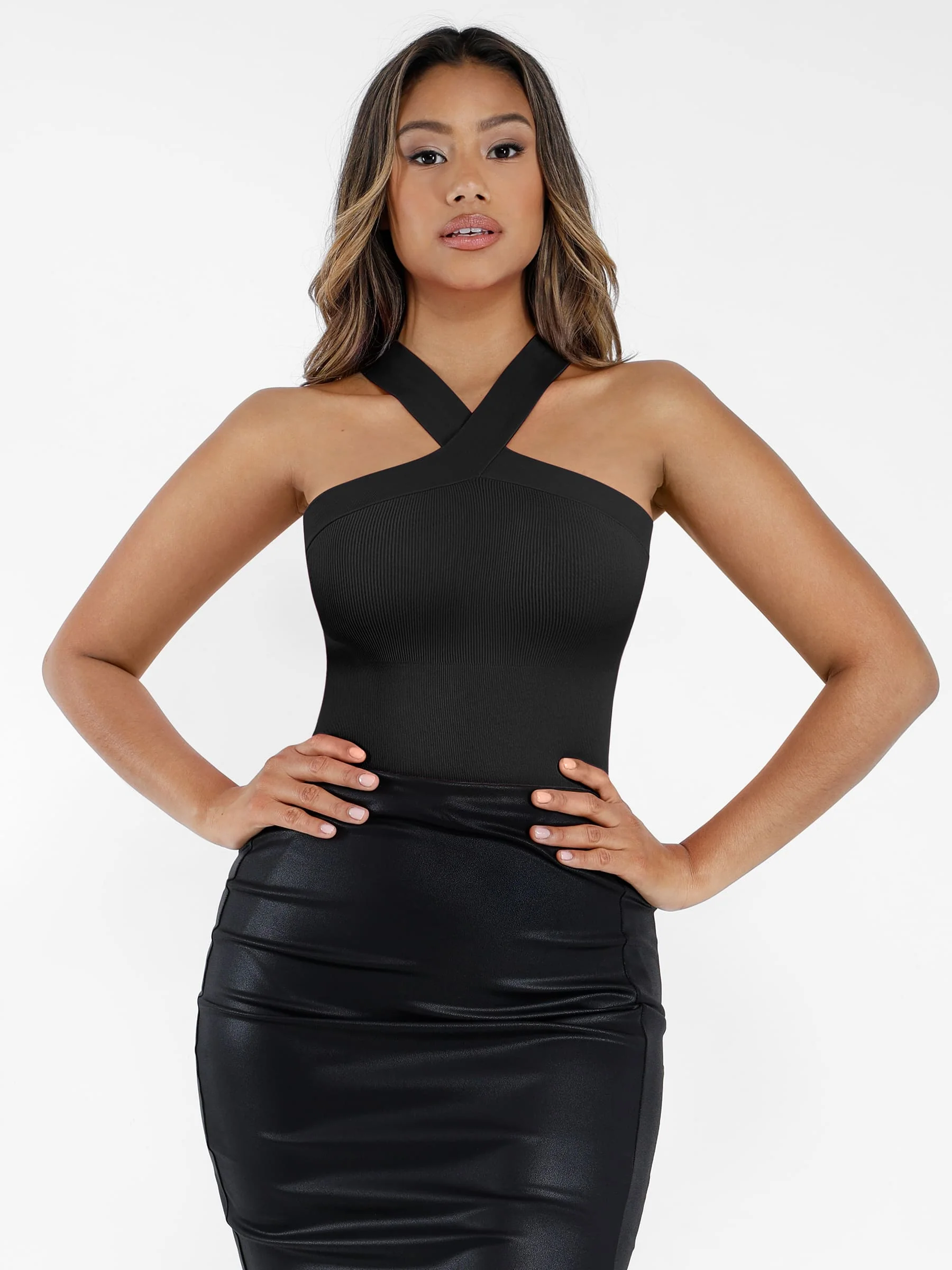 Seamless Crossback Sculpt Bodysuit - Image 5