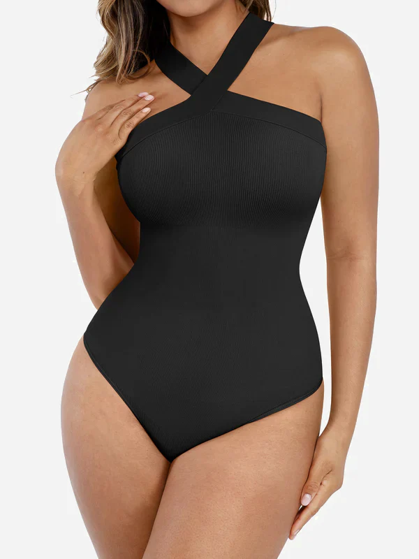 Seamless Crossback Sculpt Bodysuit - Image 6