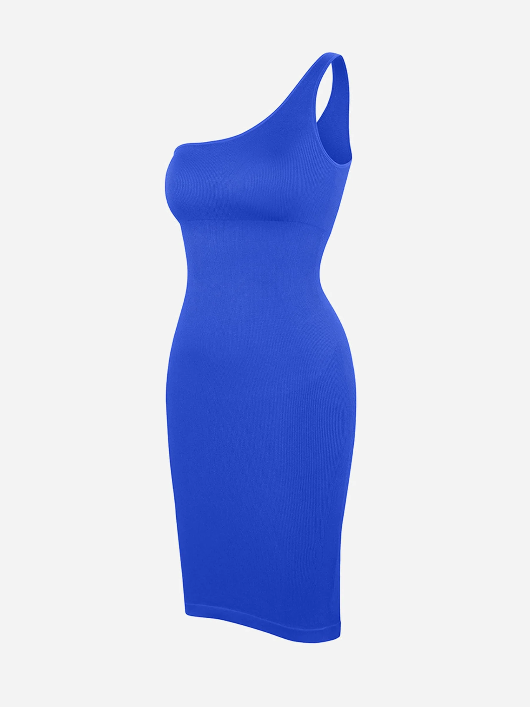 One-Shoulder Tummy Control Shaper Dress - Image 8