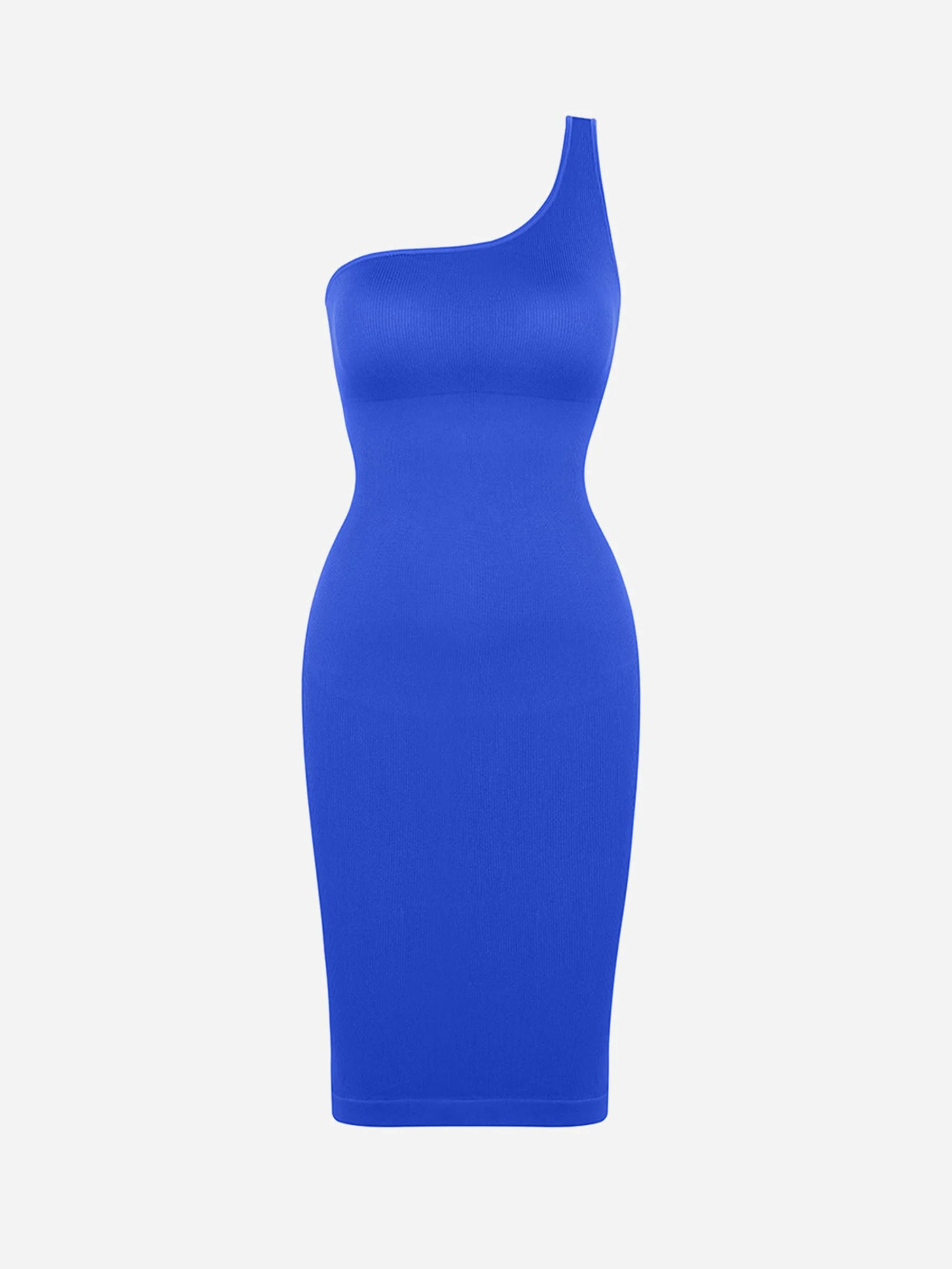 One-Shoulder Tummy Control Shaper Dress - Image 9