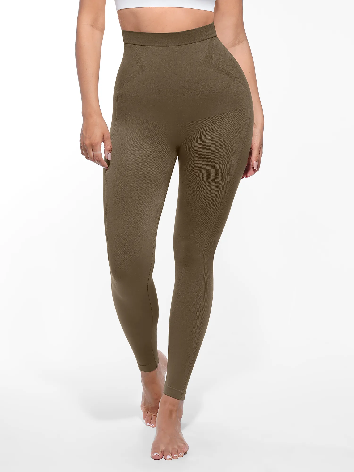 High-Waist Shaping Leggings - Image 17