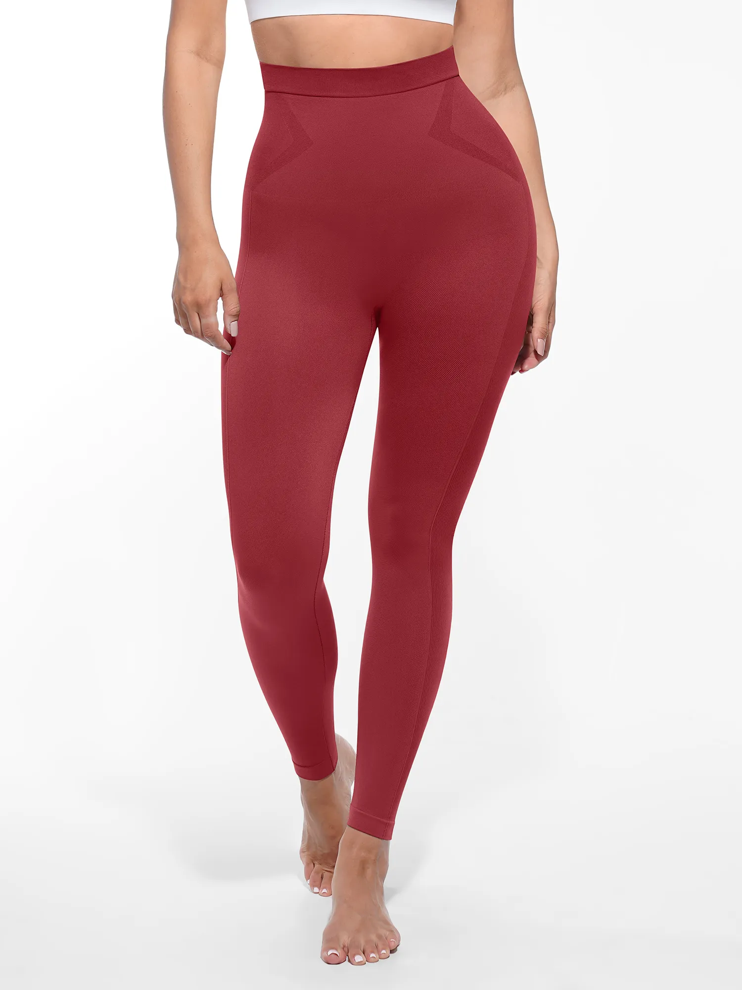 High-Waist Shaping Leggings - Image 38