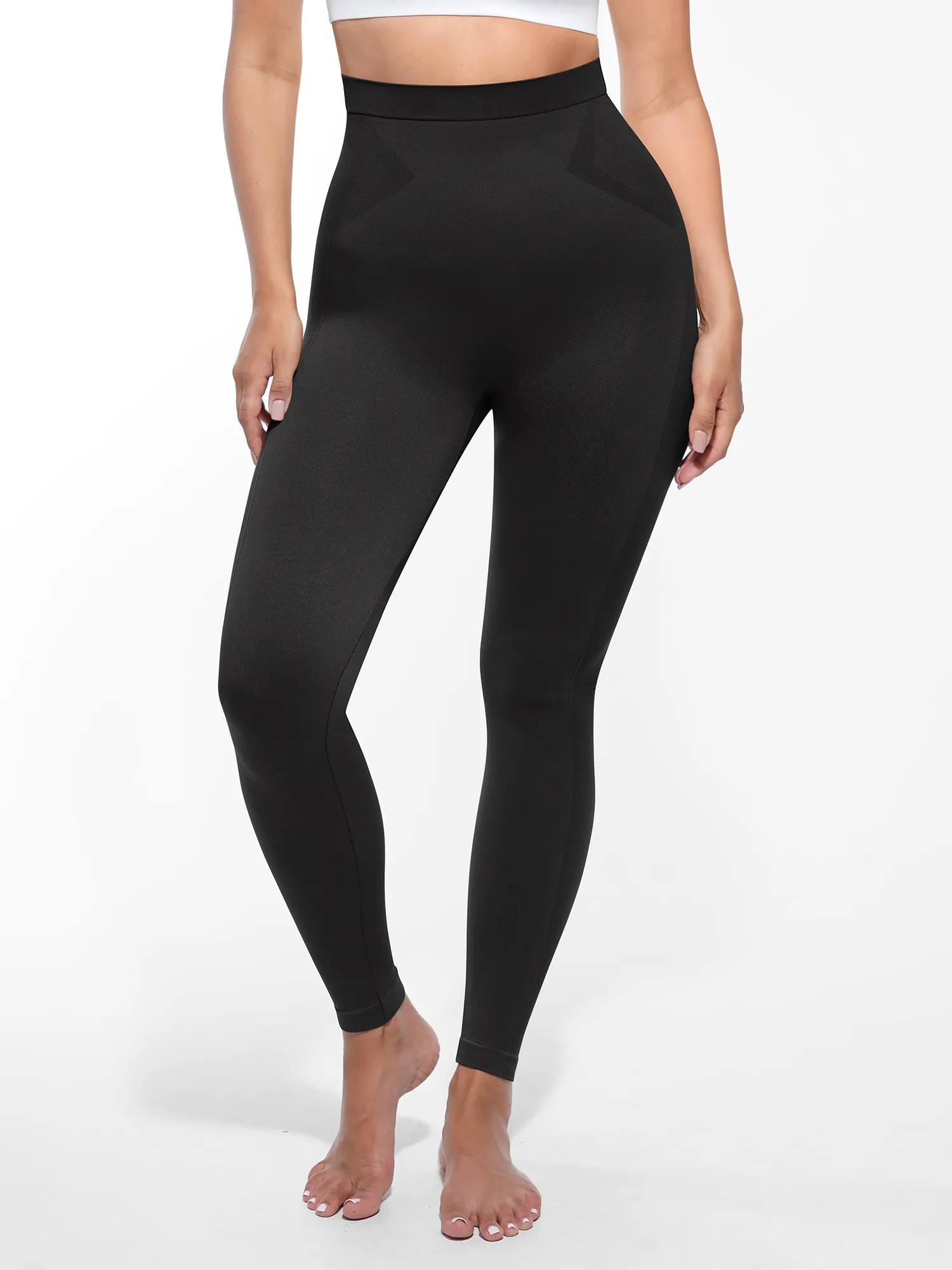 High-Waist Shaping Leggings - Image 7