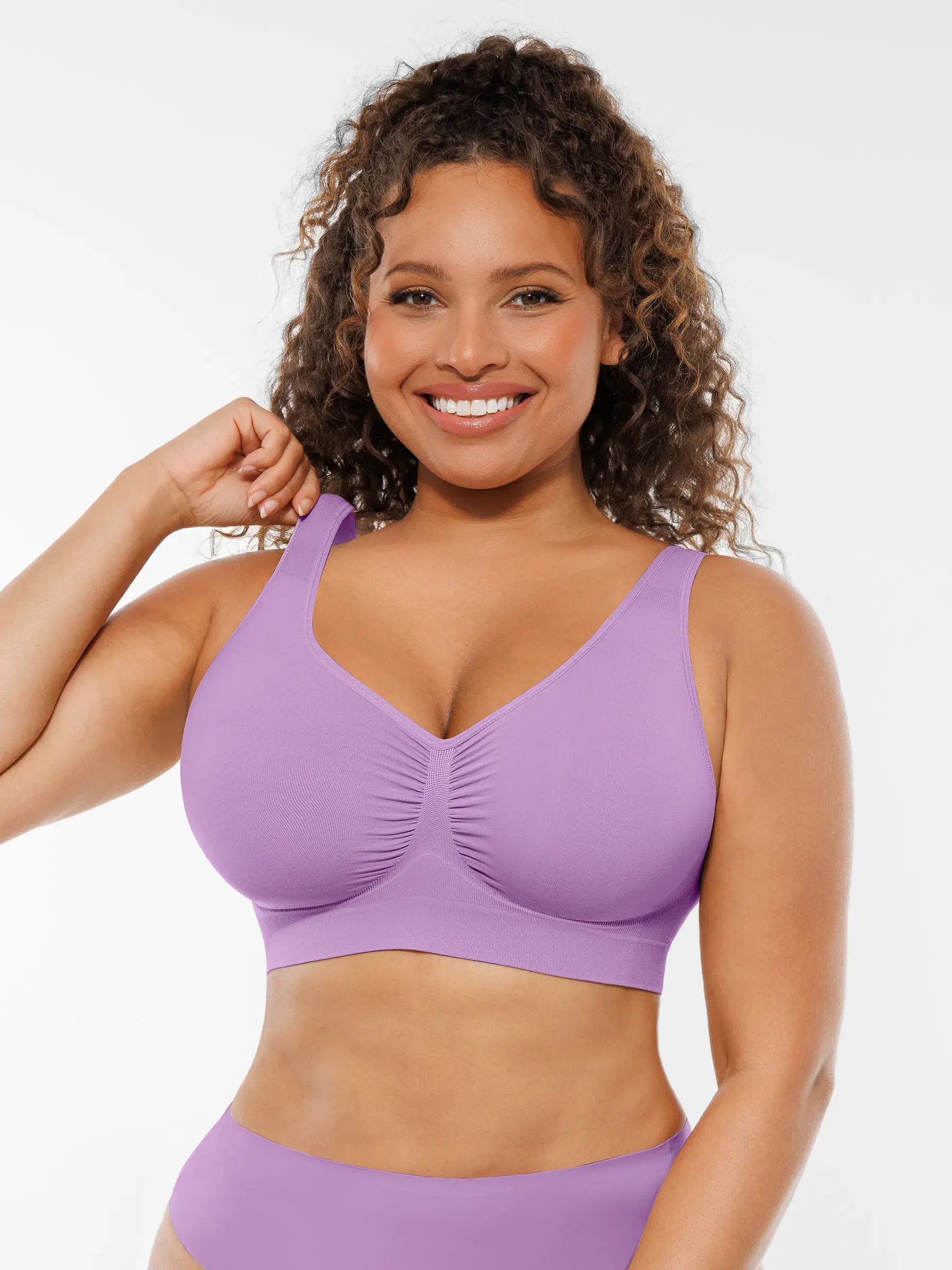 No Underwire Wide Straps Everyday Bra Bundle - Image 78