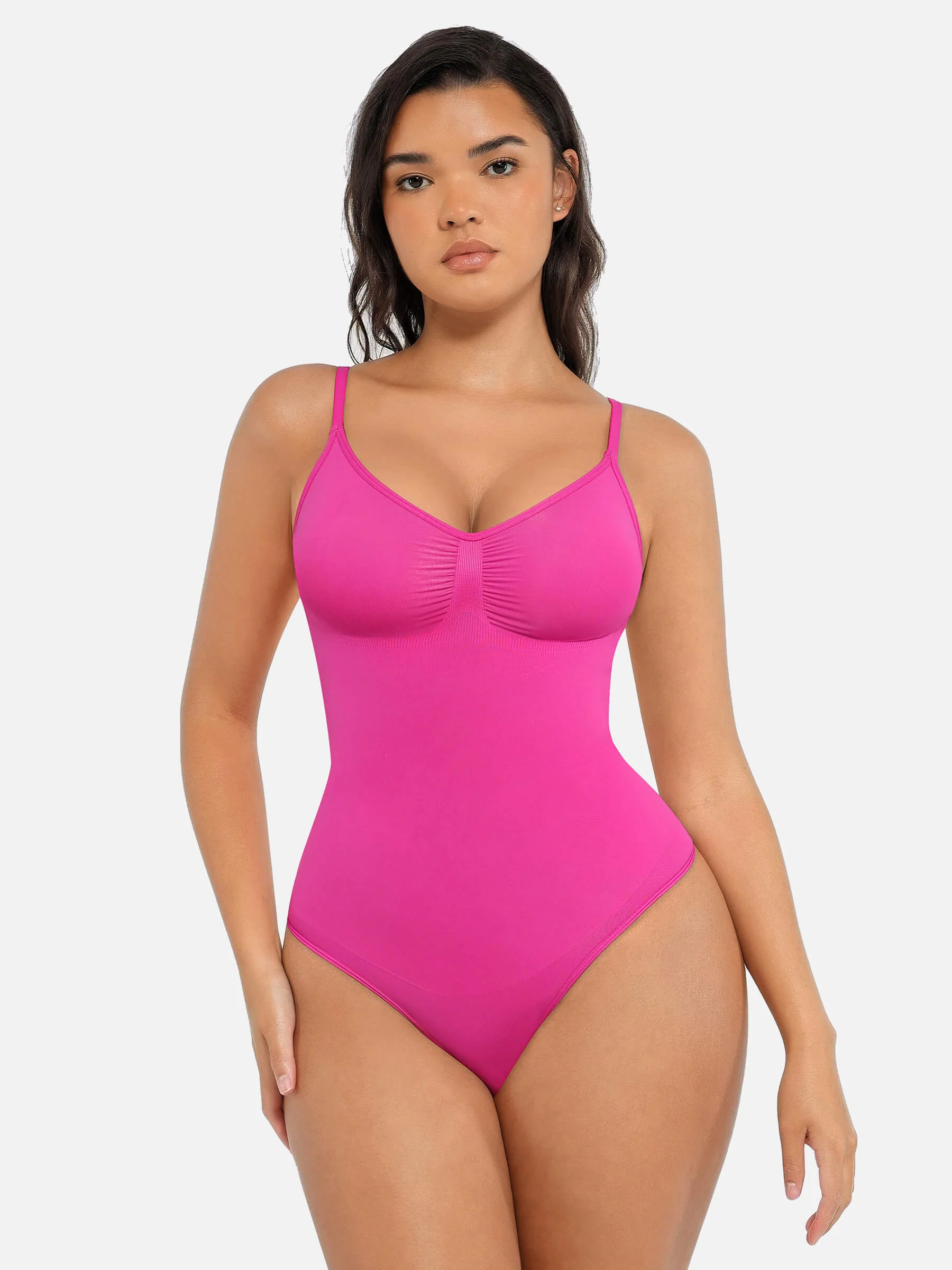 3-Pack Tummy Control Seamless Bodysuit Bundle - Image 21