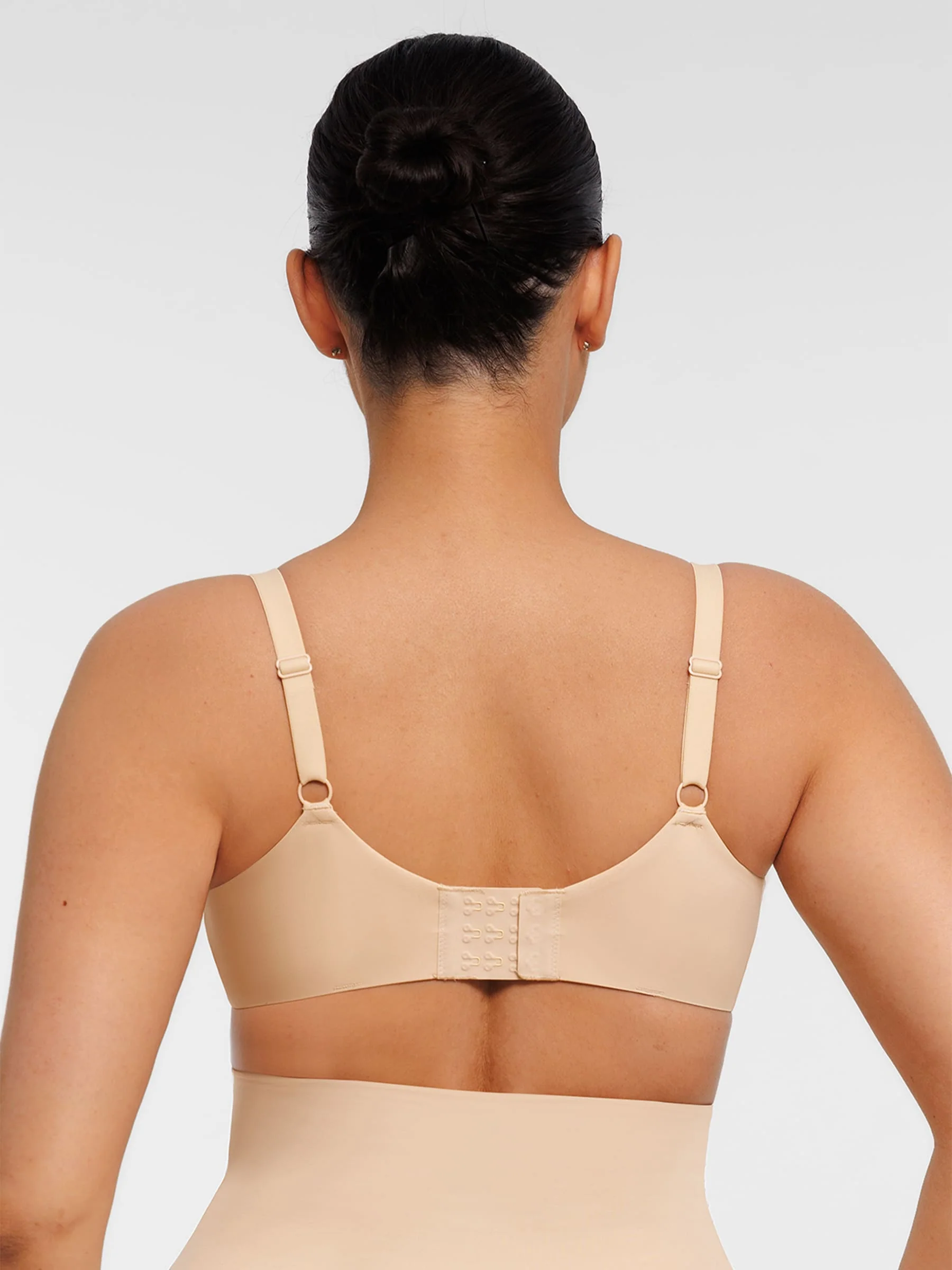 Sheer Mesh Full Coverage Unpadded Underwire Bra - Image 4