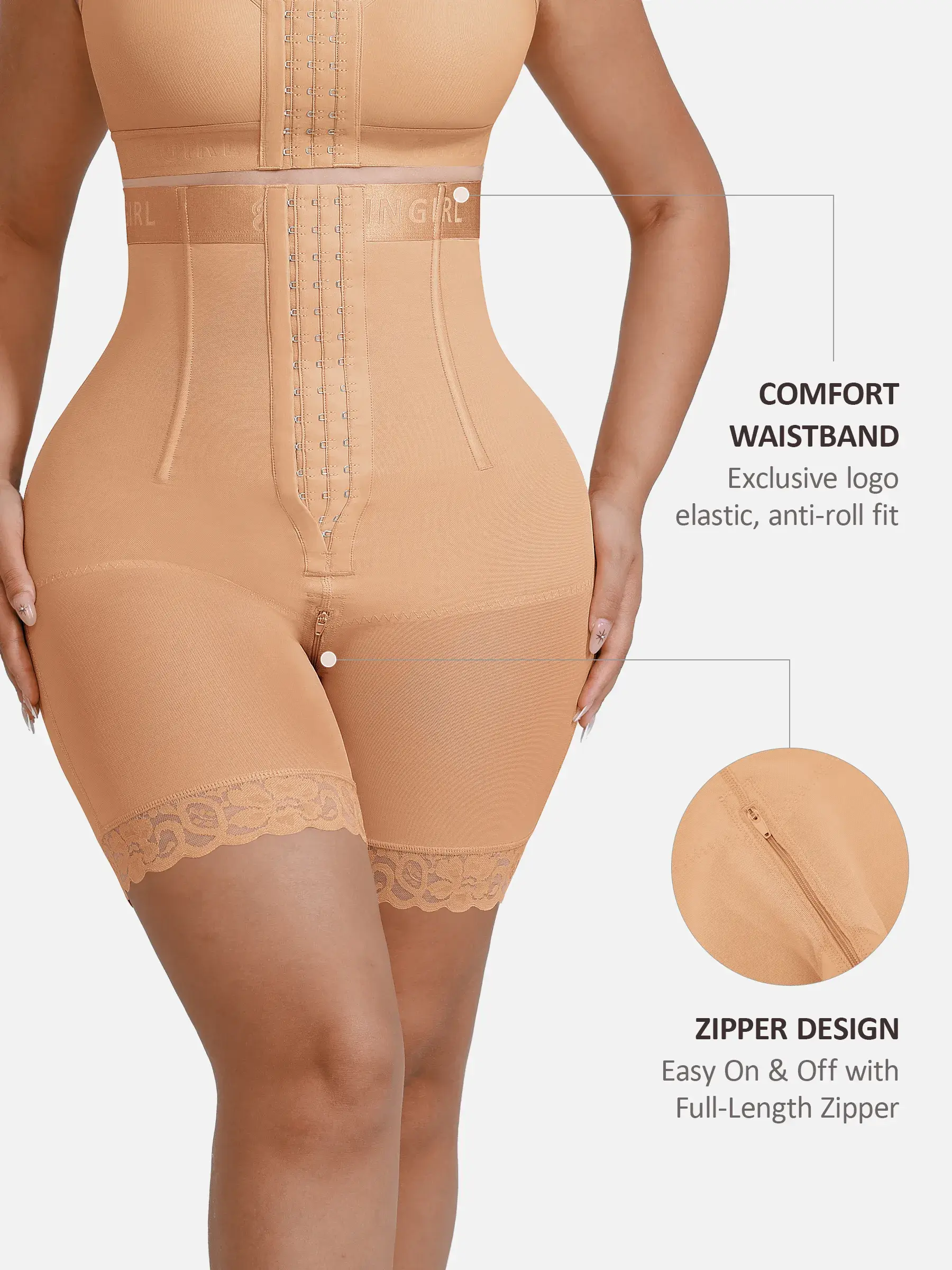 Butt Lift High-Waist Shaper Shorts - Image 3