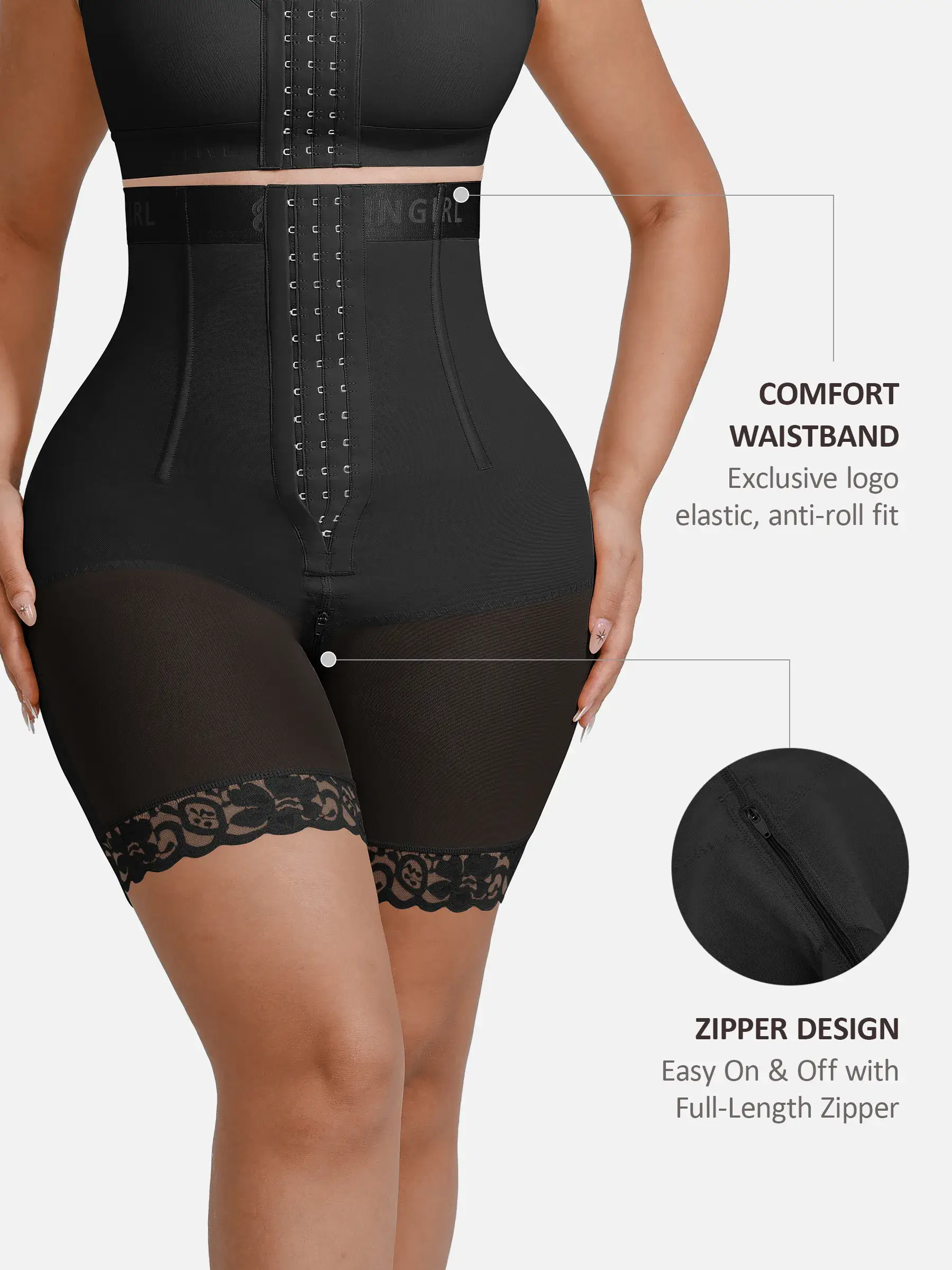 Butt Lift High-Waist Shaper Shorts - Image 9