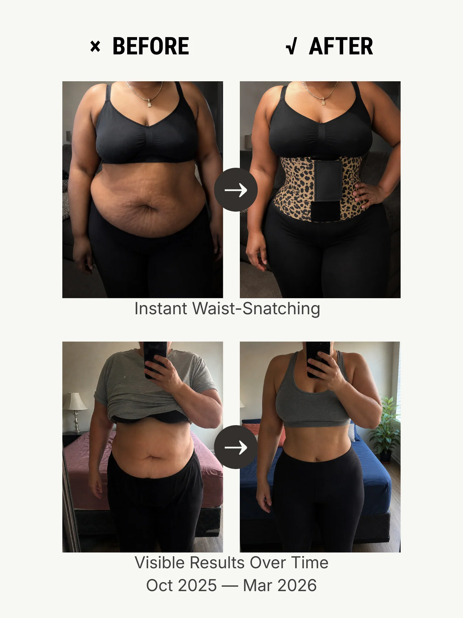 Tummy Control Adjustable Waist Trainer - Image 4