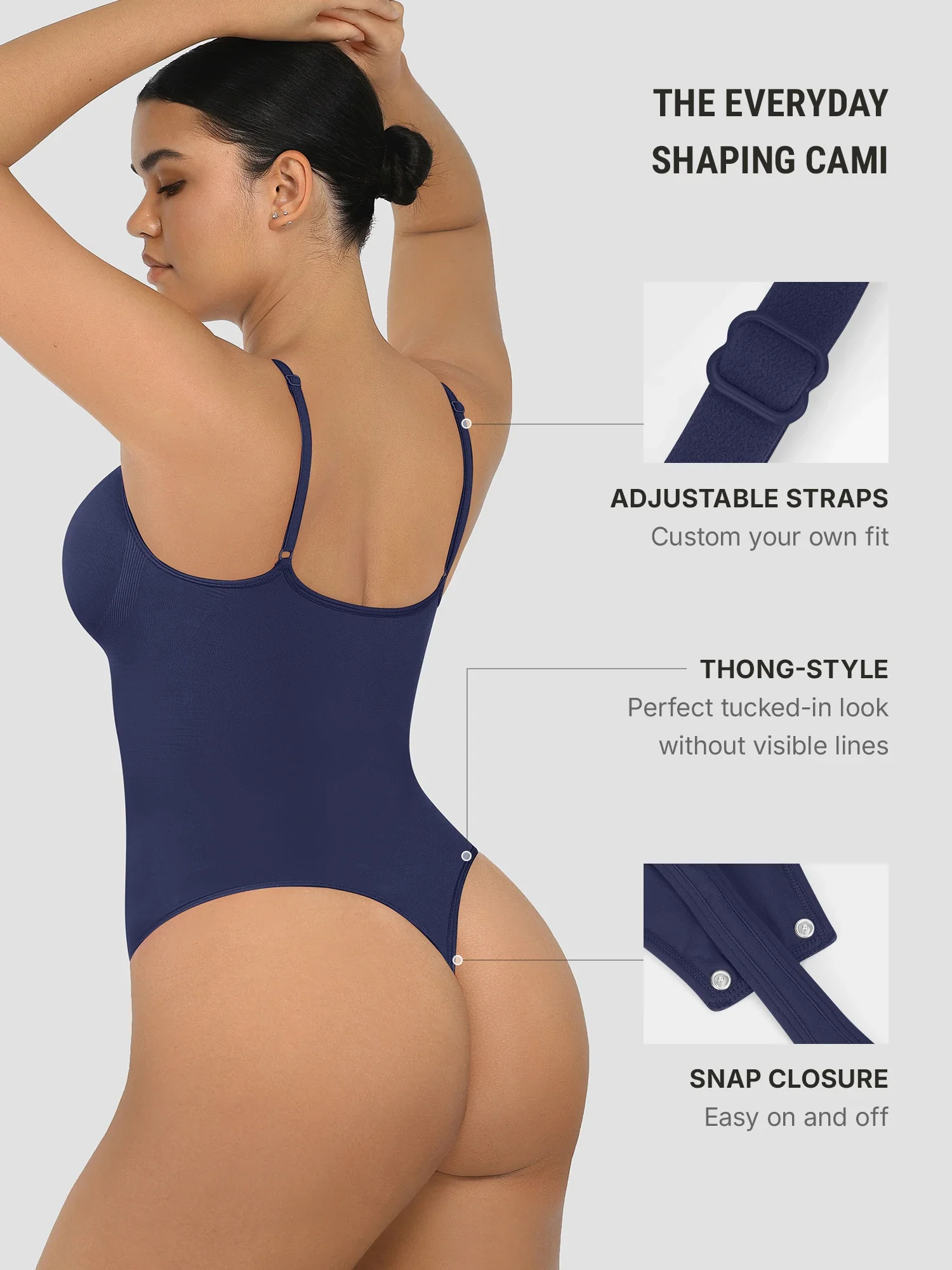 Tummy Control Seamless Bodysuit - Image 103