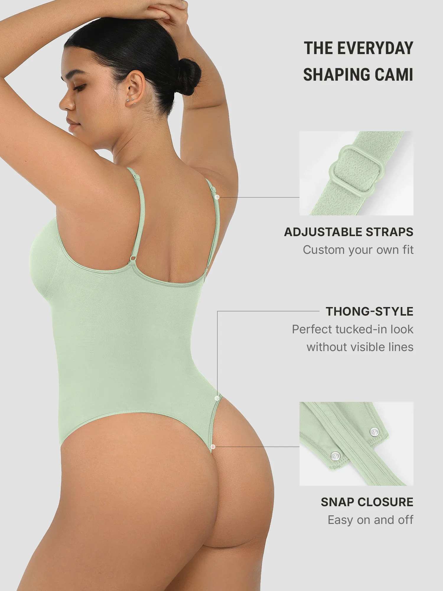 Tummy Control Seamless Bodysuit - Image 113