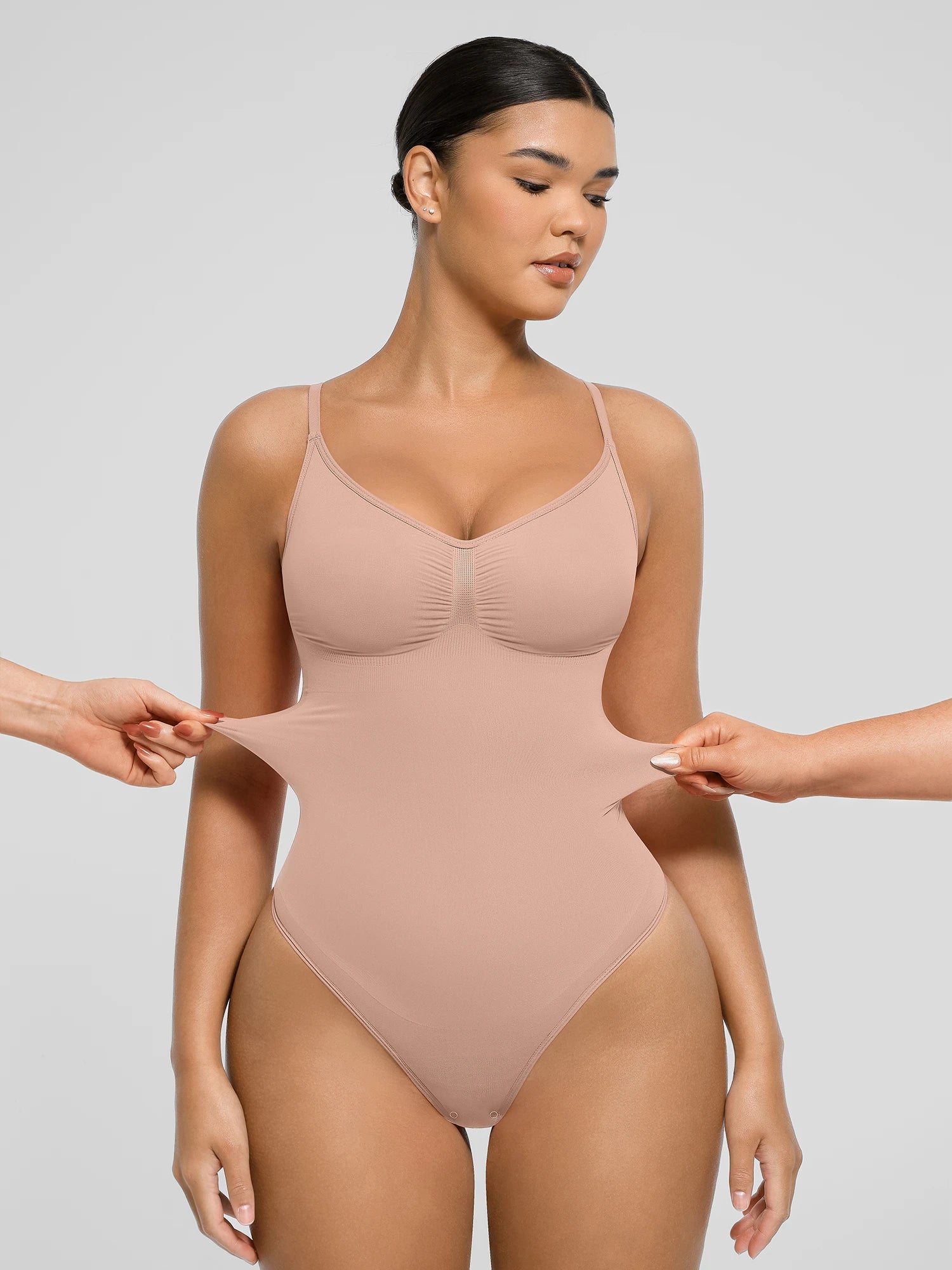 Tummy Control Seamless Bodysuit - Image 40