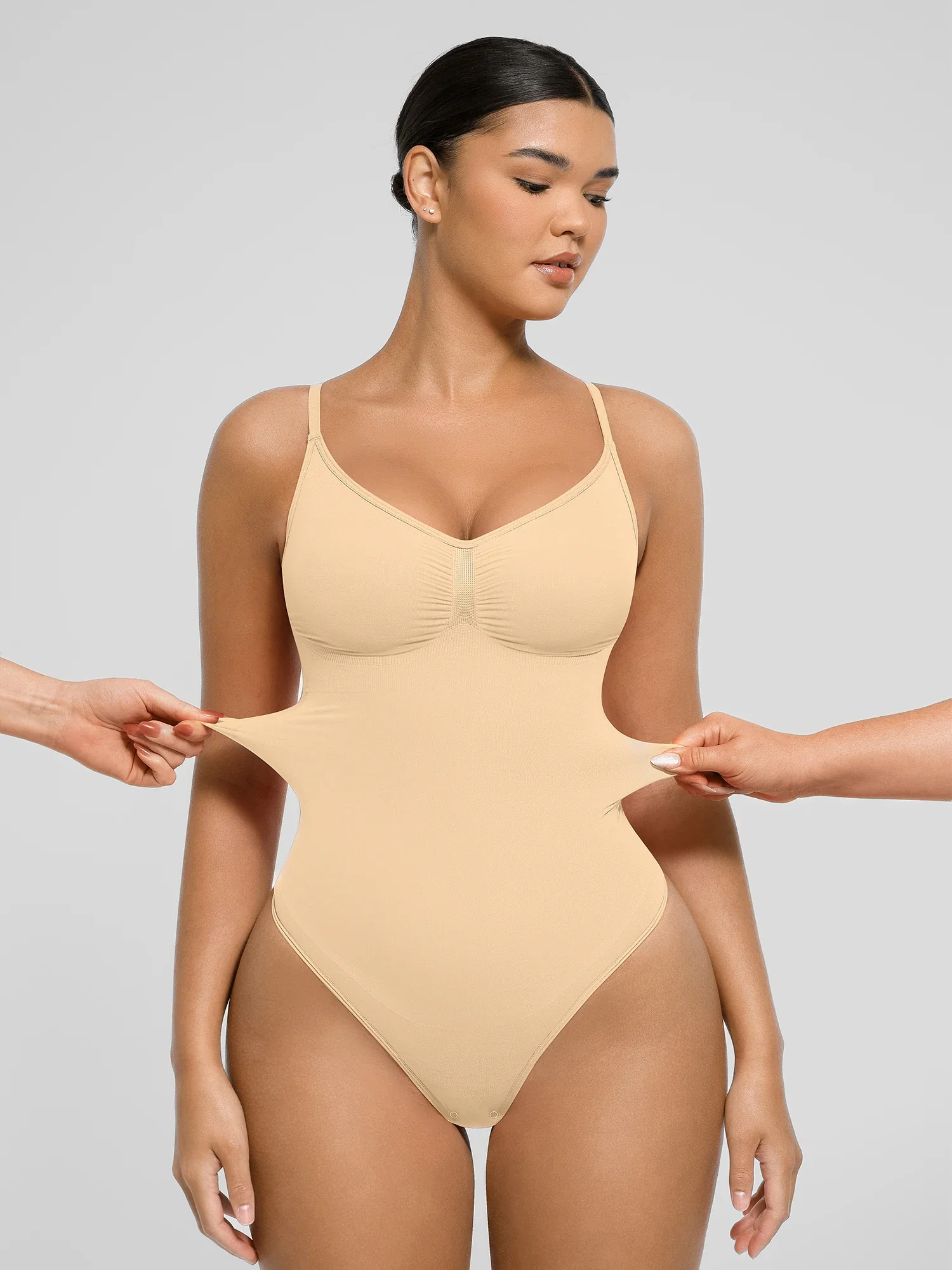 Tummy Control Seamless Bodysuit - Image 48