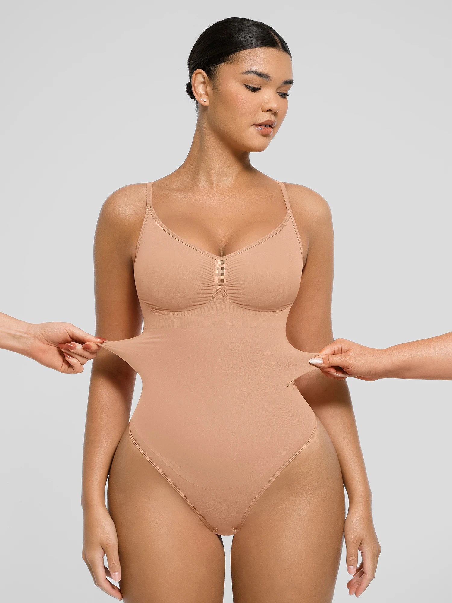 Tummy Control Seamless Bodysuit - Image 8