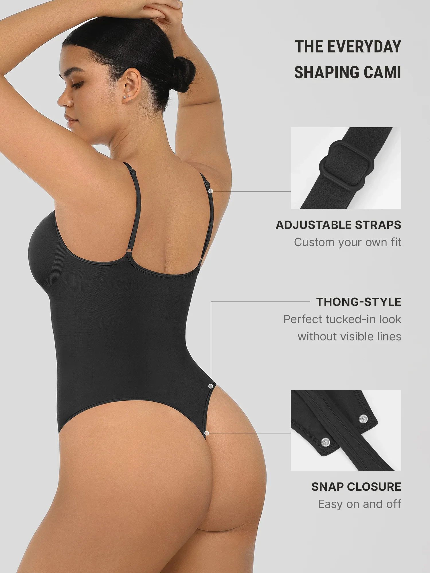 Tummy Control Seamless Bodysuit - Image 92