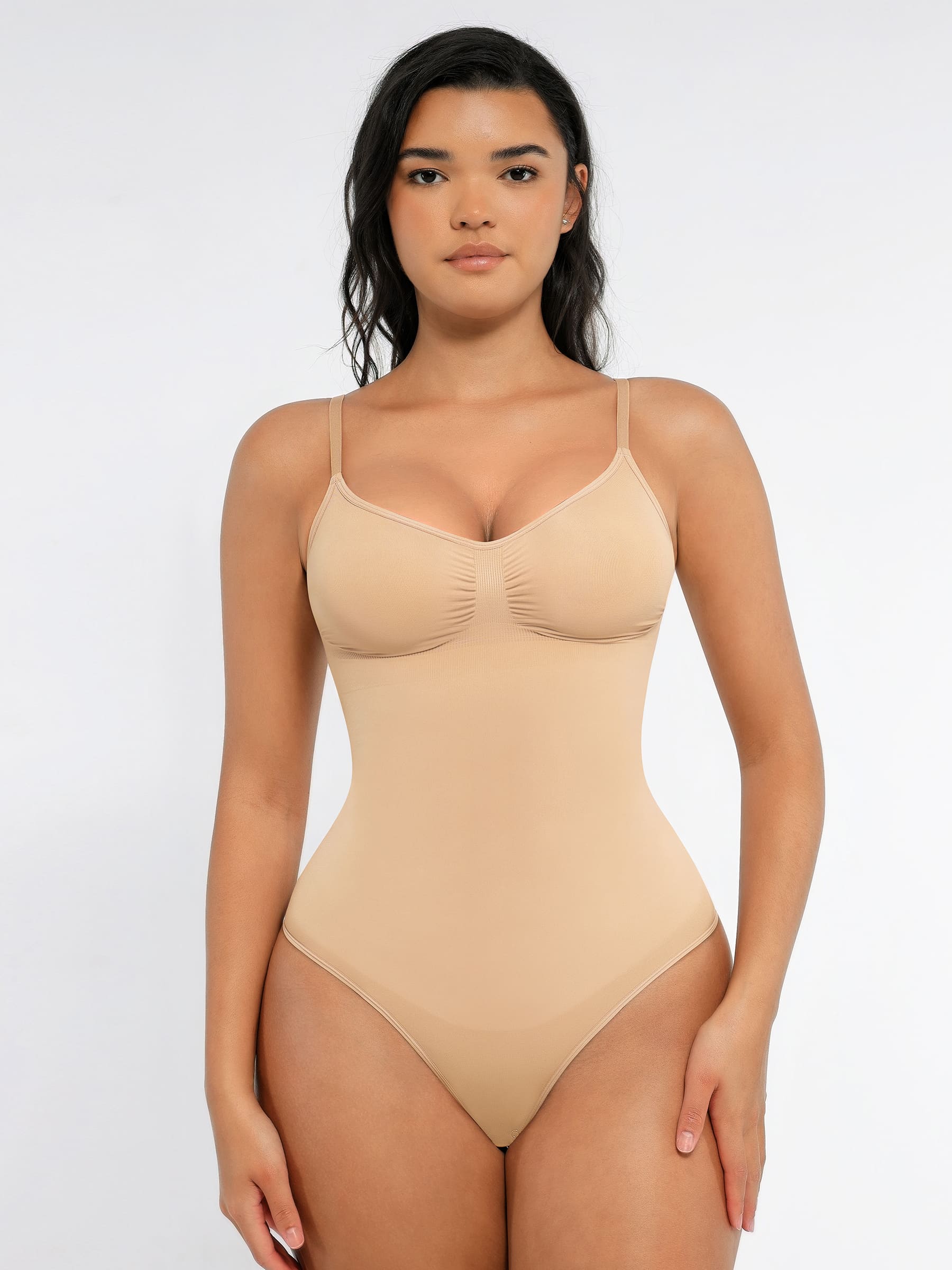 Tummy Control Seamless Ultra-Stretch Bodysuit - Image 103