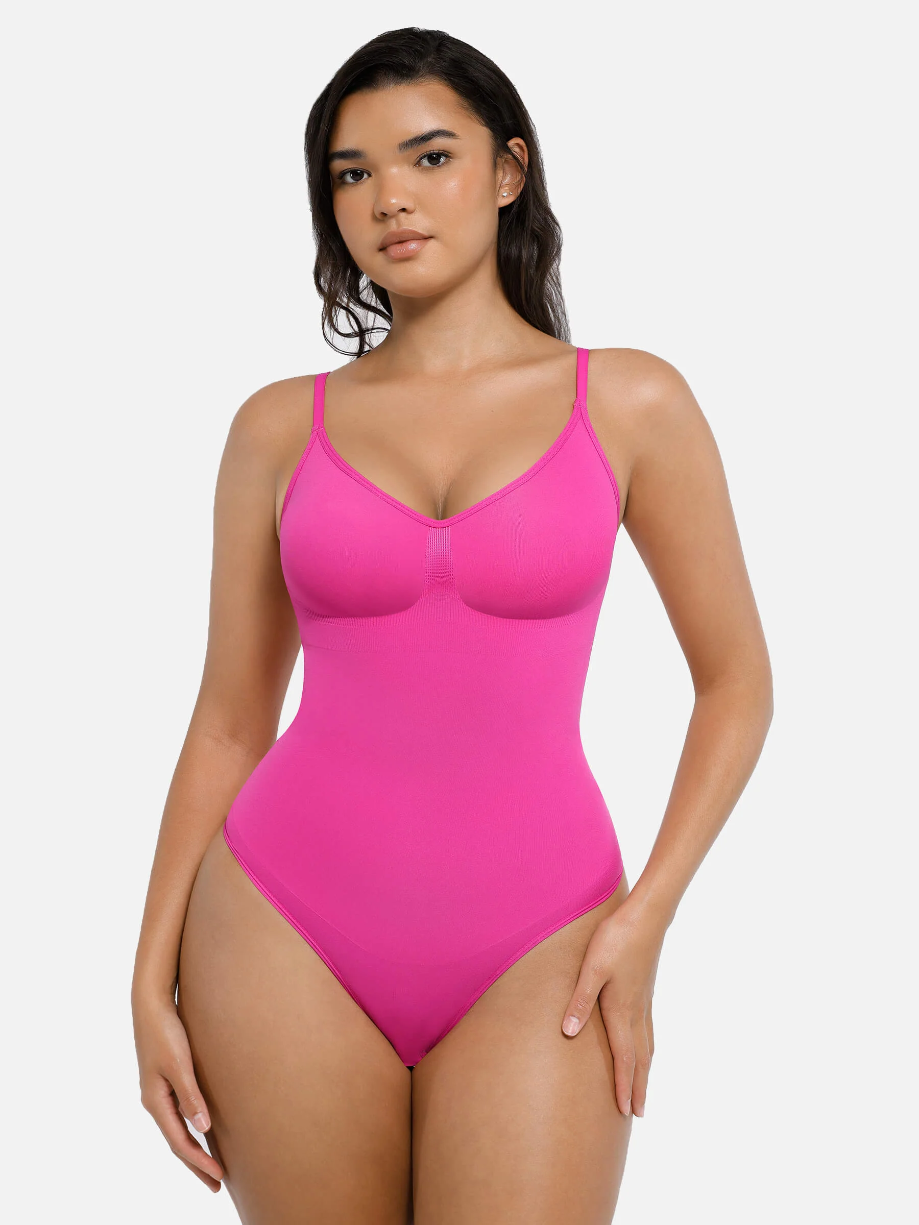 Tummy Control Seamless Ultra-Stretch Bodysuit - Image 13