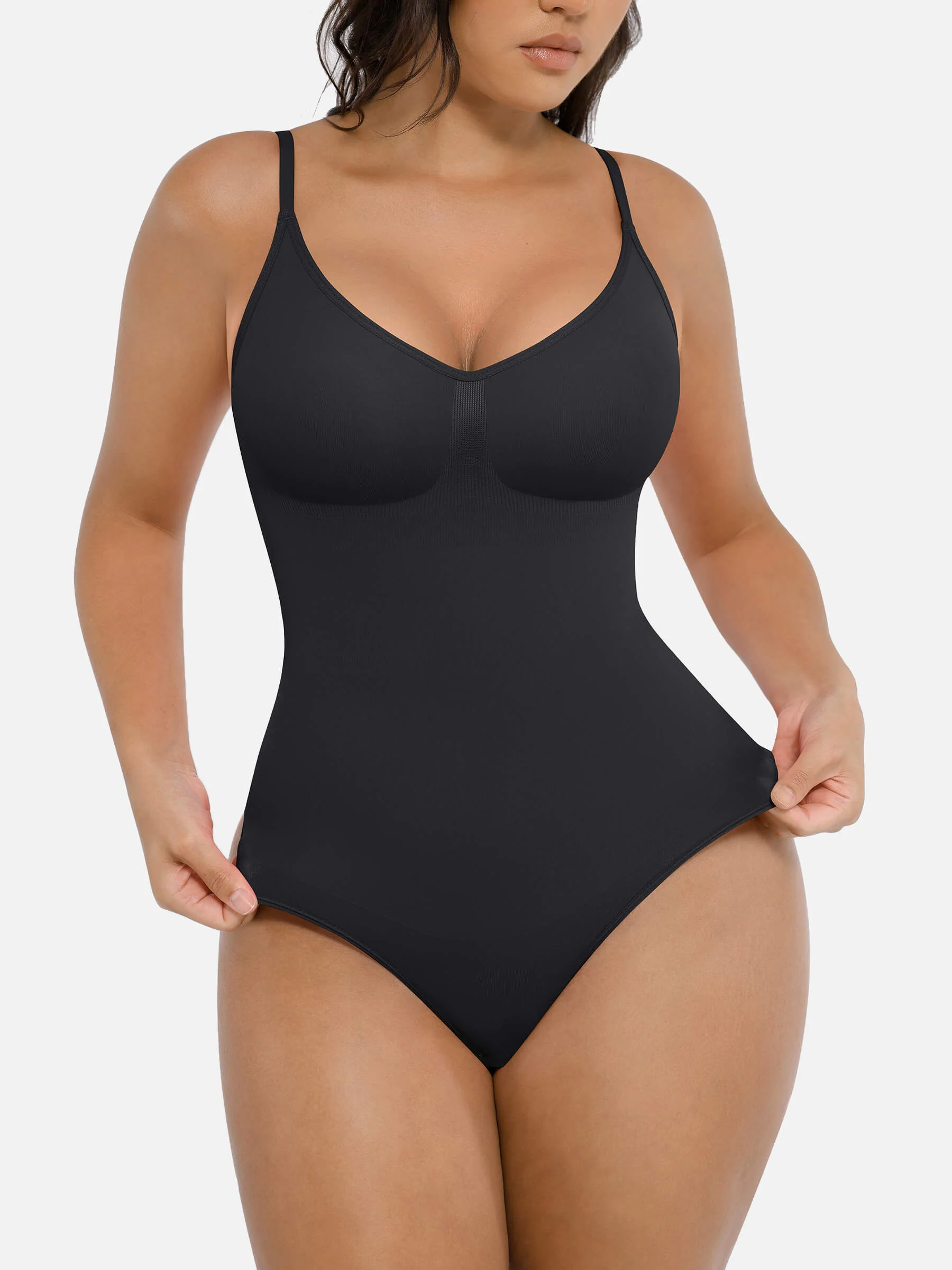 Tummy Control Seamless Ultra-Stretch Bodysuit - Image 3