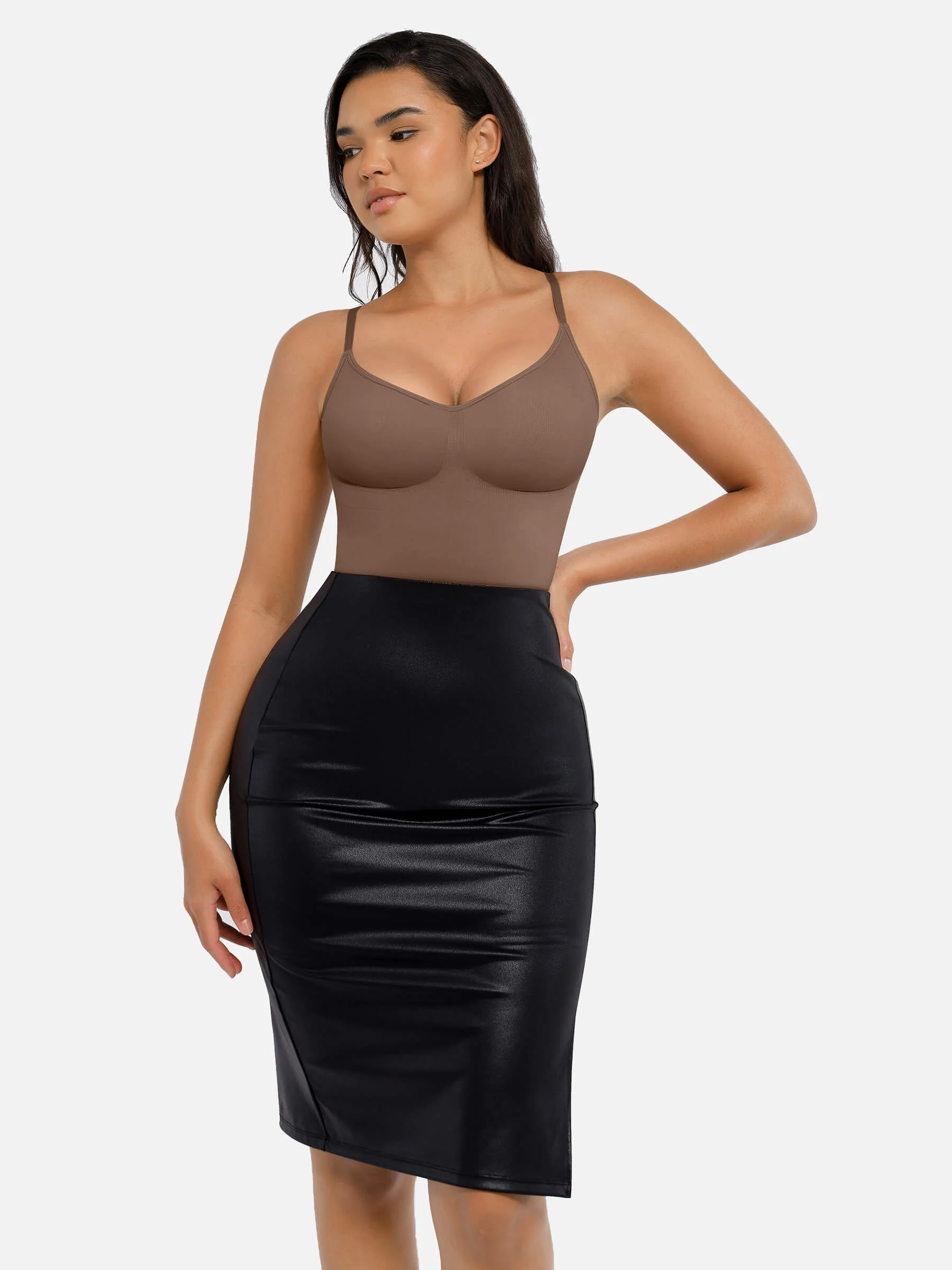 Tummy Control Seamless Ultra-Stretch Bodysuit - Image 31