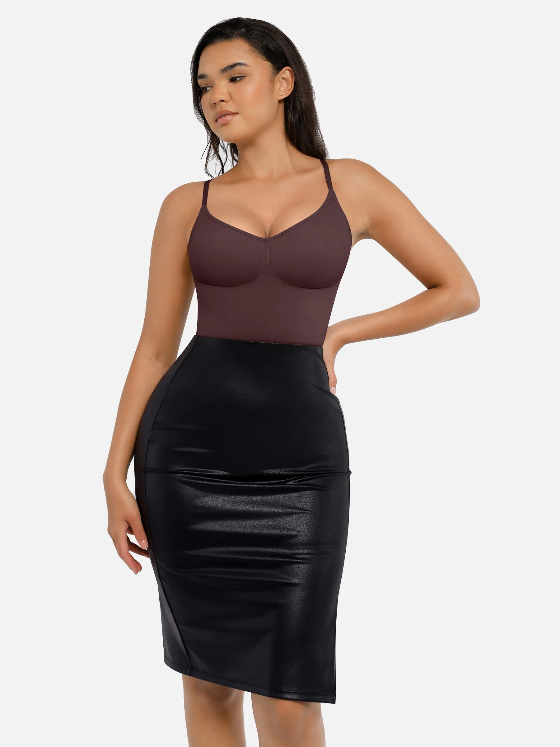 Tummy Control Seamless Ultra-Stretch Bodysuit - Image 40