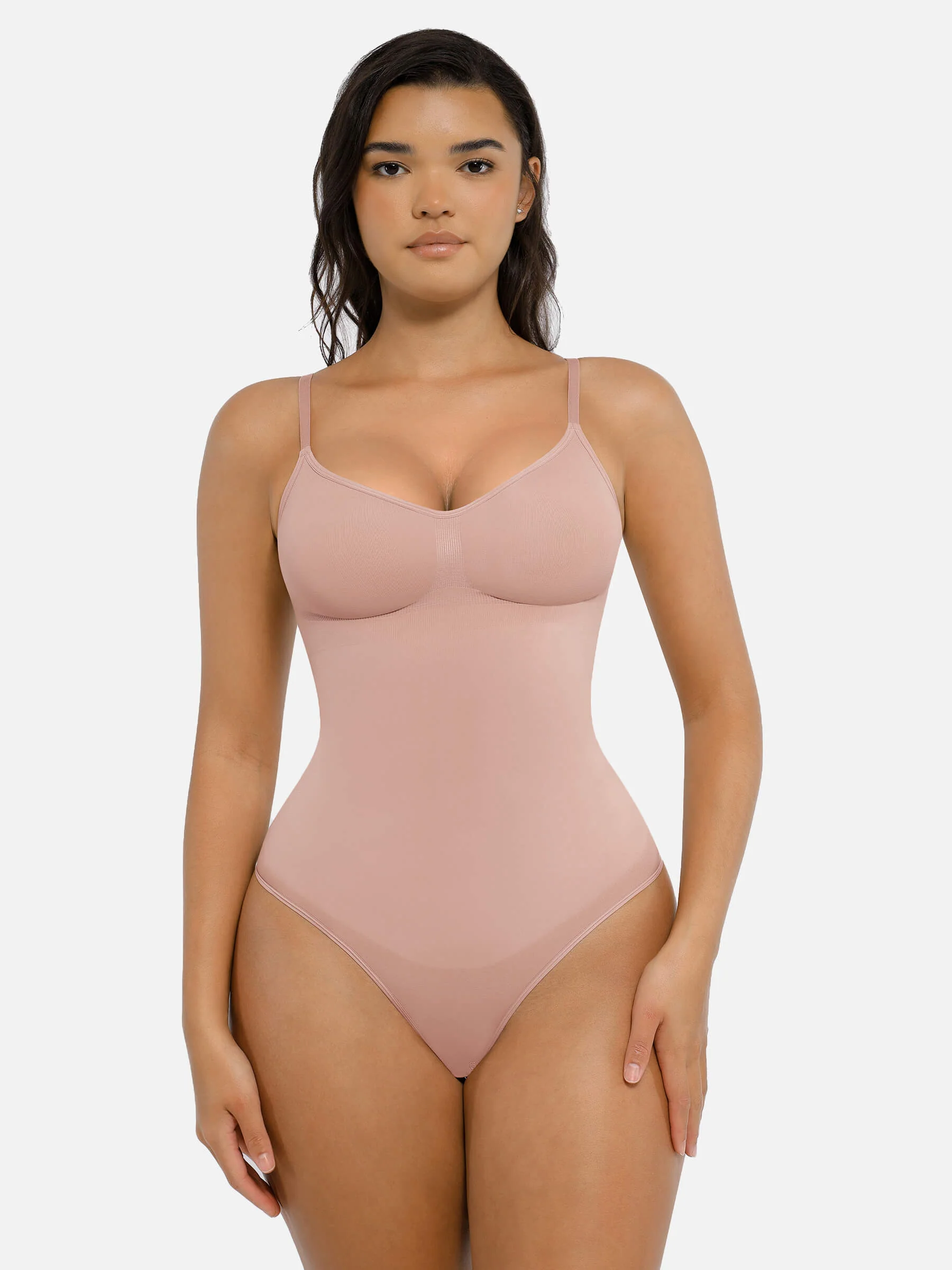 Tummy Control Seamless Ultra-Stretch Bodysuit - Image 51