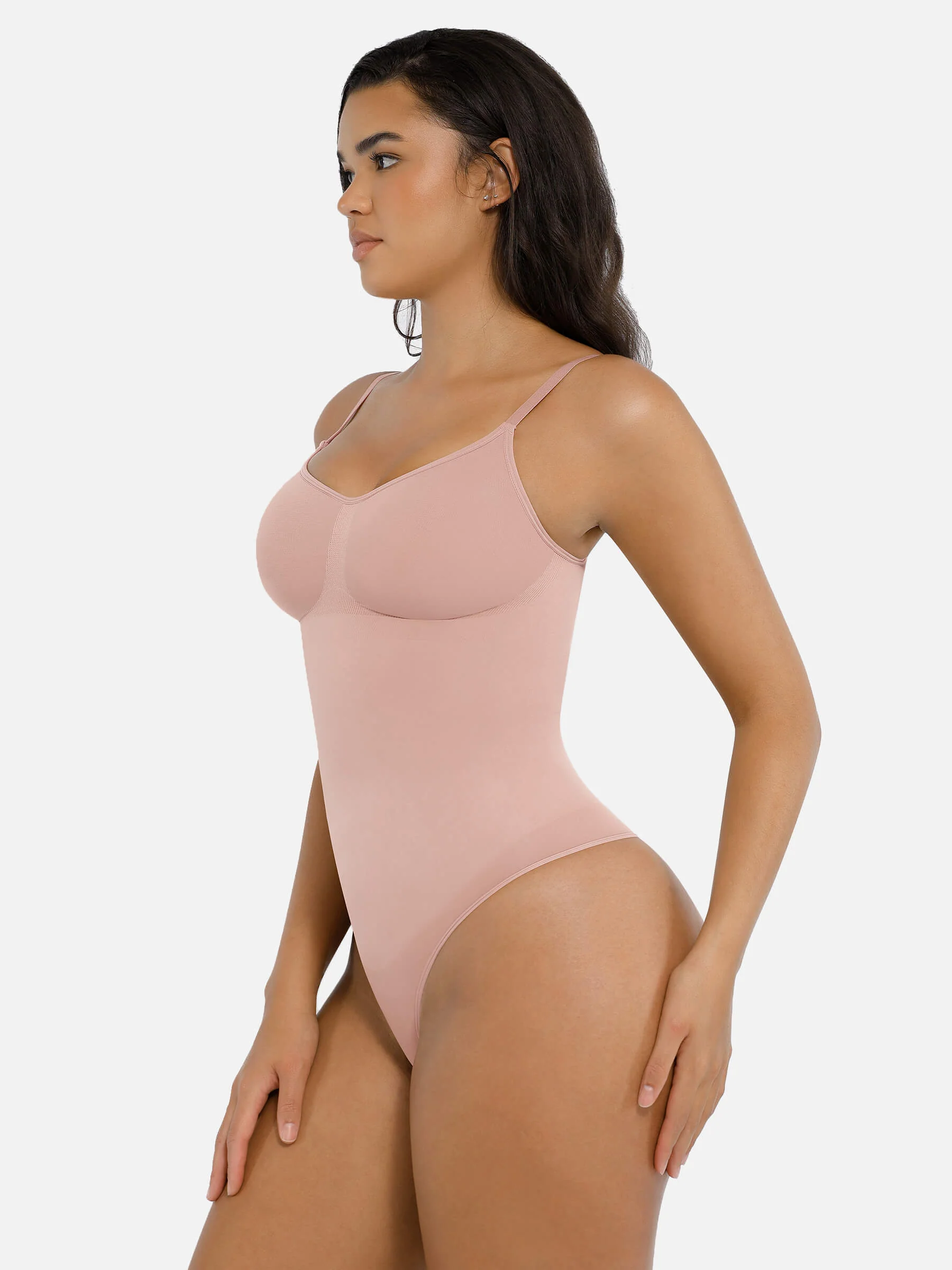 Tummy Control Seamless Ultra-Stretch Bodysuit - Image 52