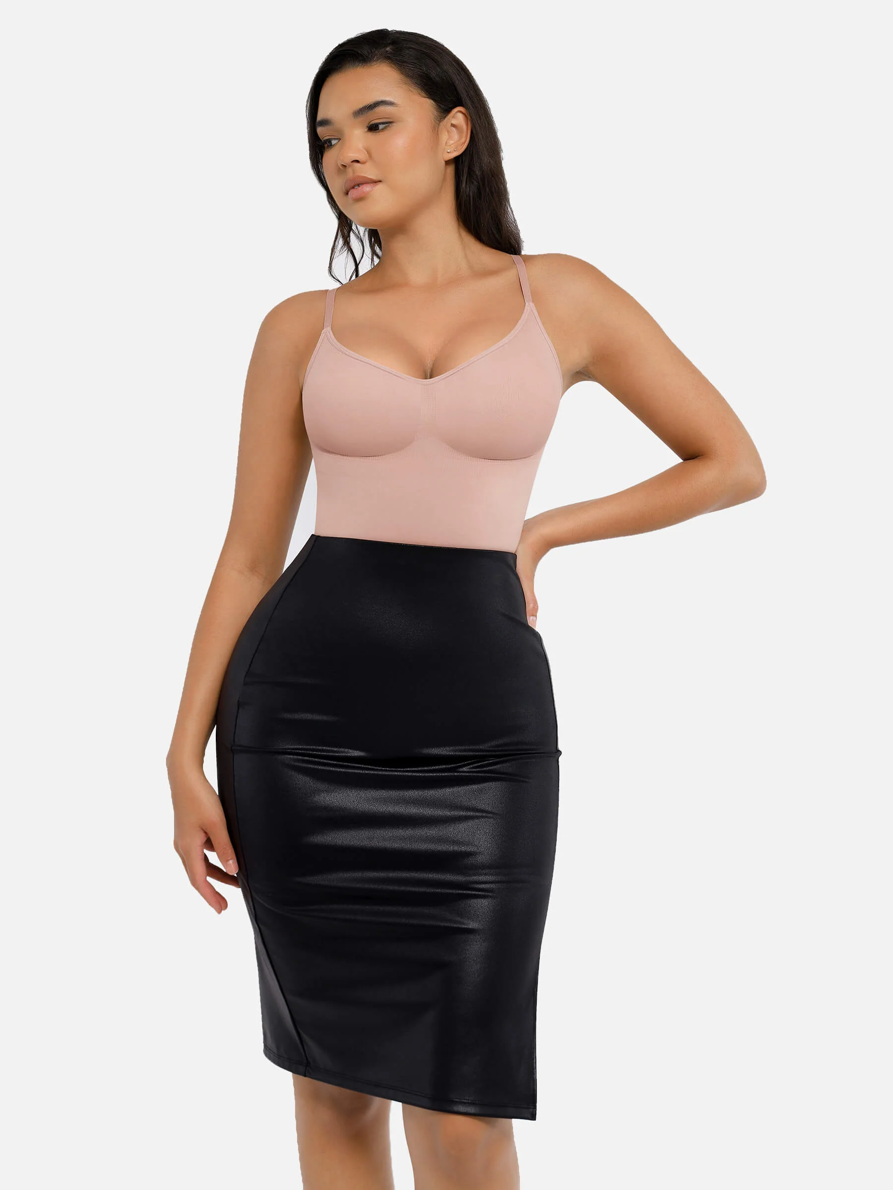 Tummy Control Seamless Ultra-Stretch Bodysuit - Image 54