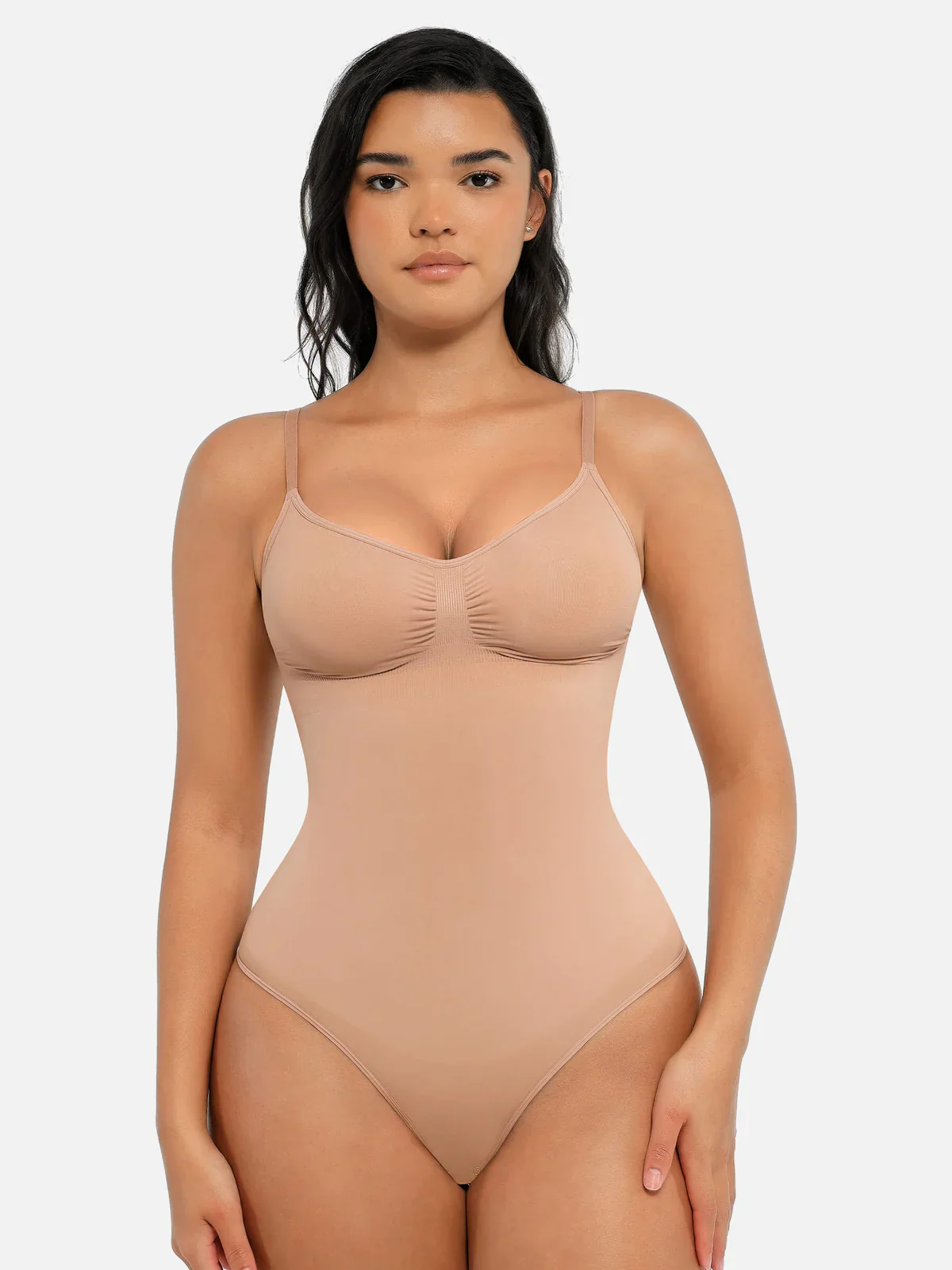 Tummy Control Seamless Ultra-Stretch Bodysuit - Image 59