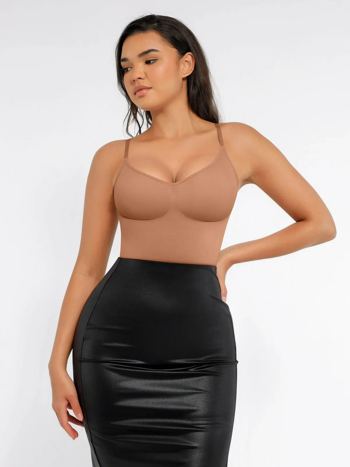Tummy Control Seamless Ultra-Stretch Bodysuit - Image 78
