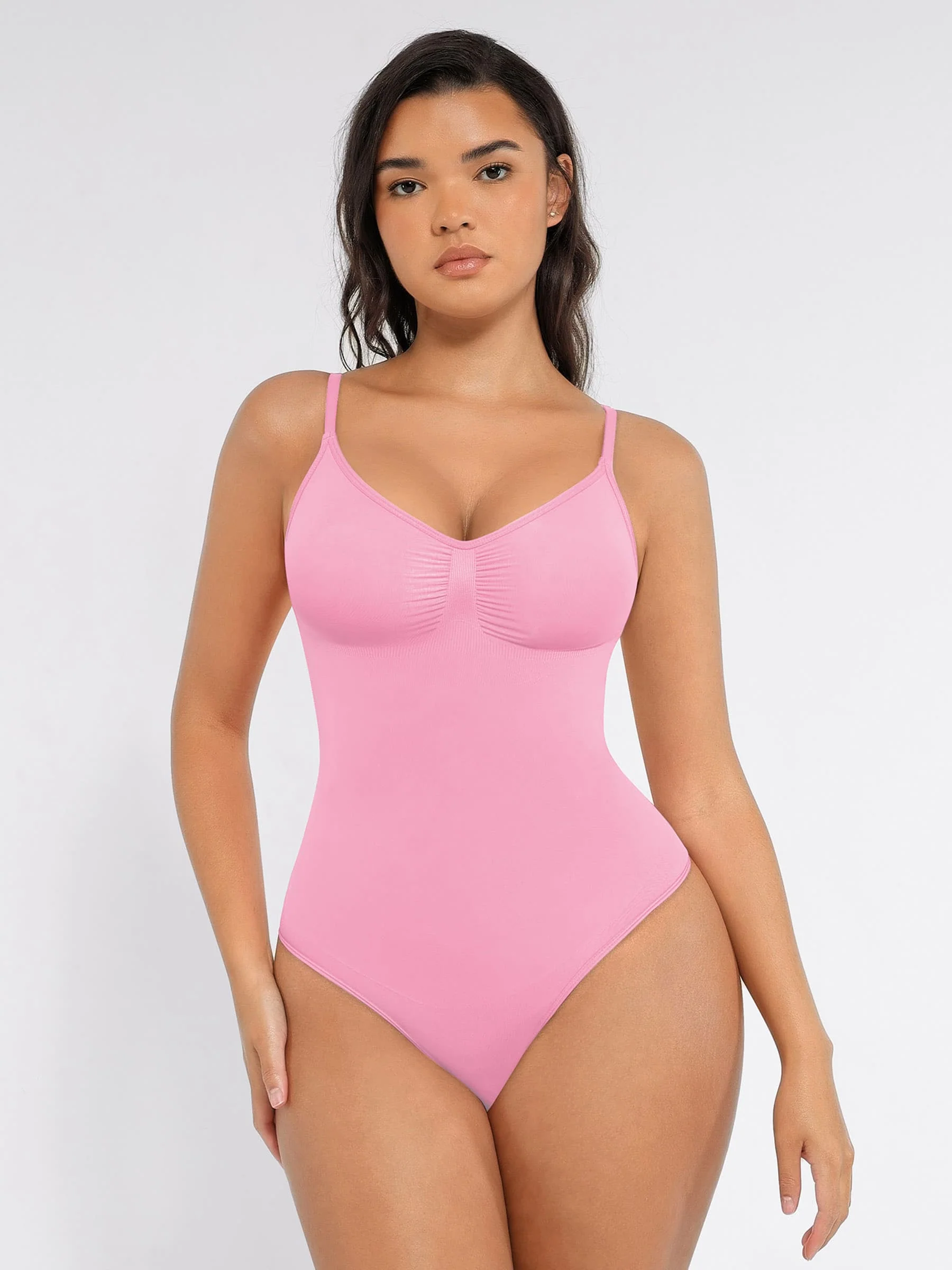 Tummy Control Seamless Ultra-Stretch Bodysuit - Image 85
