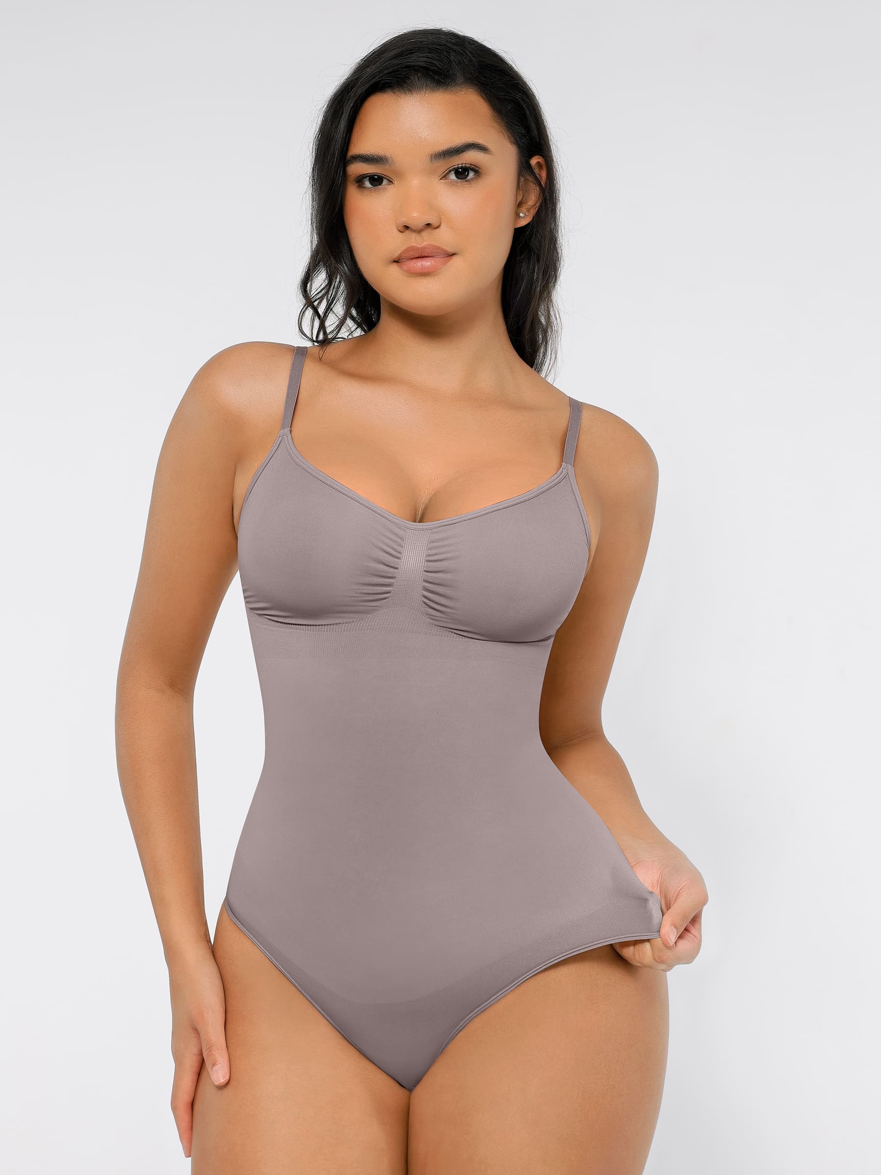 Tummy Control Seamless Ultra-Stretch Bodysuit - Image 92