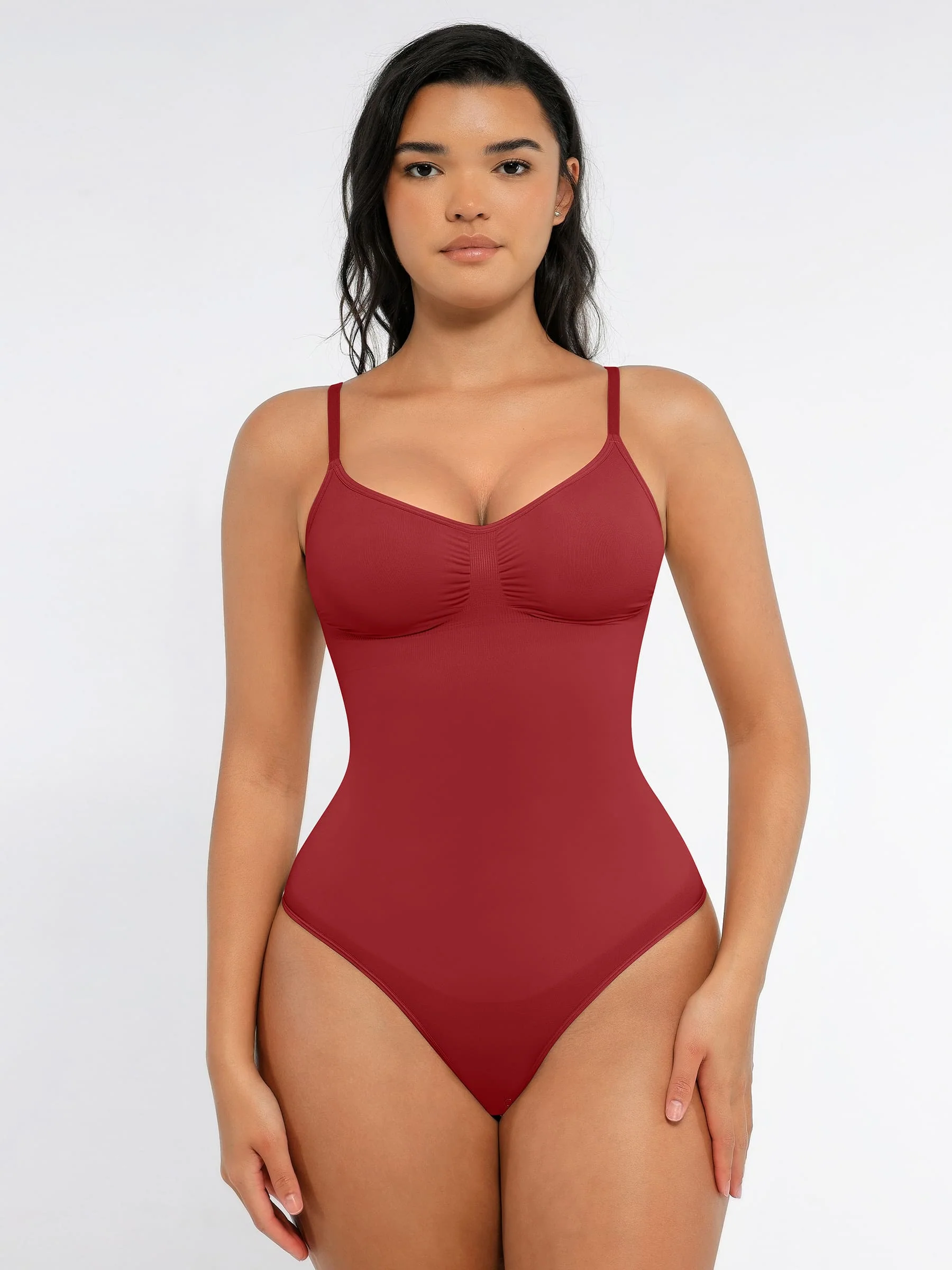 Tummy Control Seamless Ultra-Stretch Bodysuit - Image 97