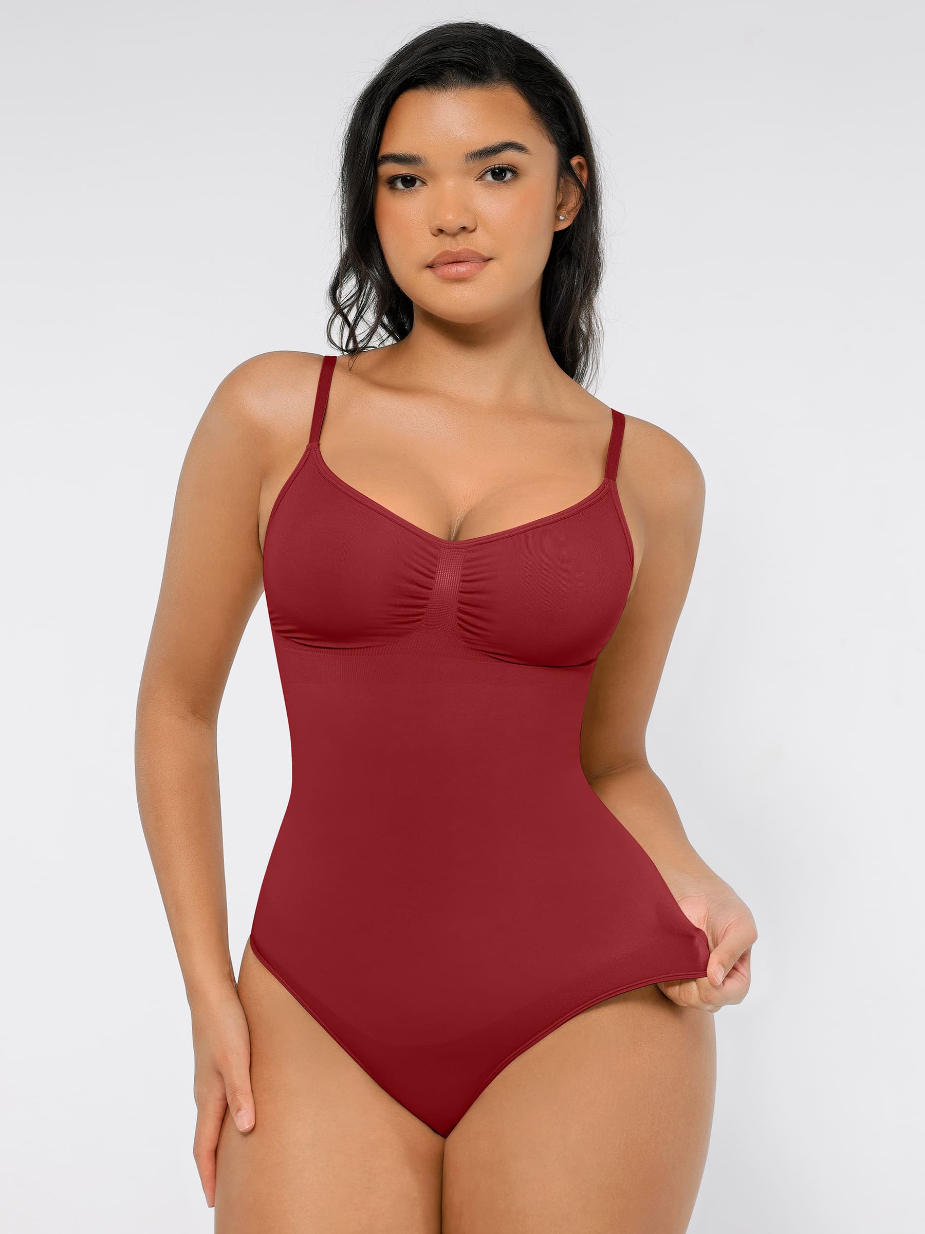 Tummy Control Seamless Ultra-Stretch Bodysuit - Image 98