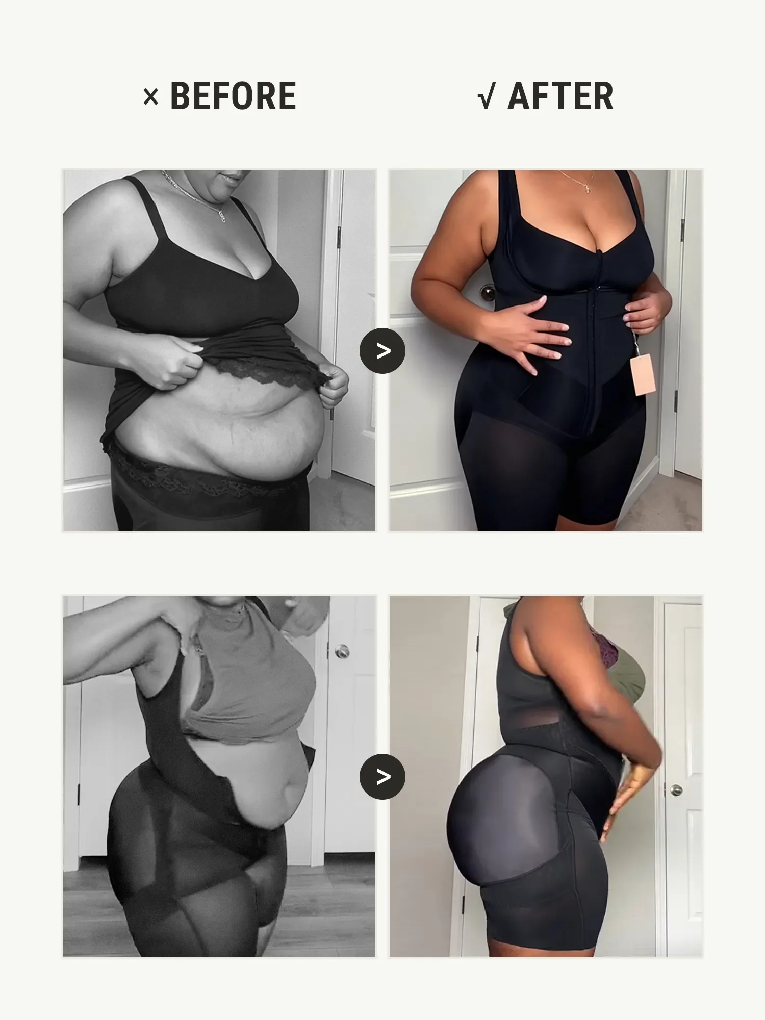 U-Shaped Shaping Lift Bodysuit & Unlined Soft Bra Bundle - Image 14