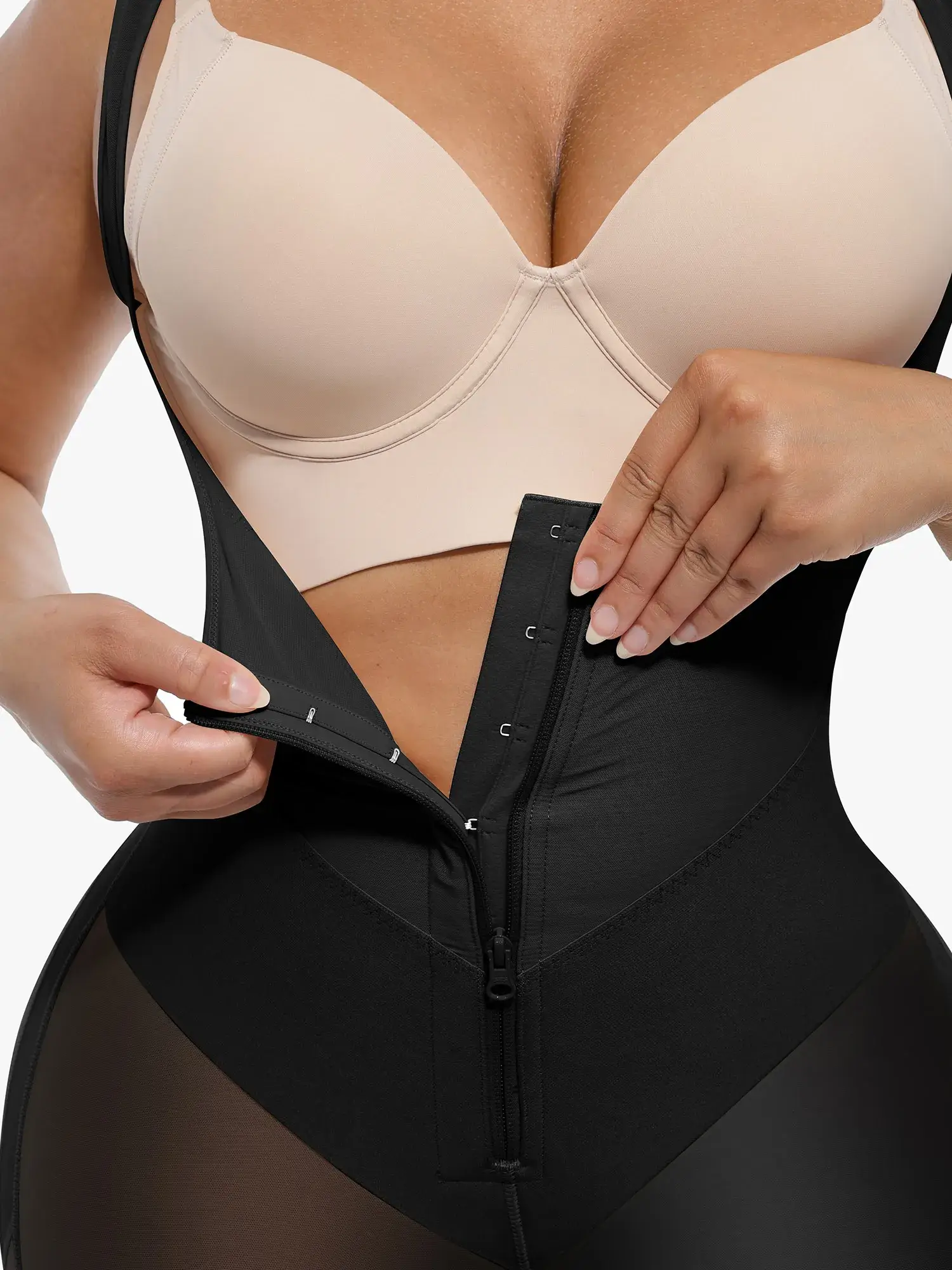 U-Shaped Shaping Lift Bodysuit & Unlined Soft Bra Bundle - Image 7