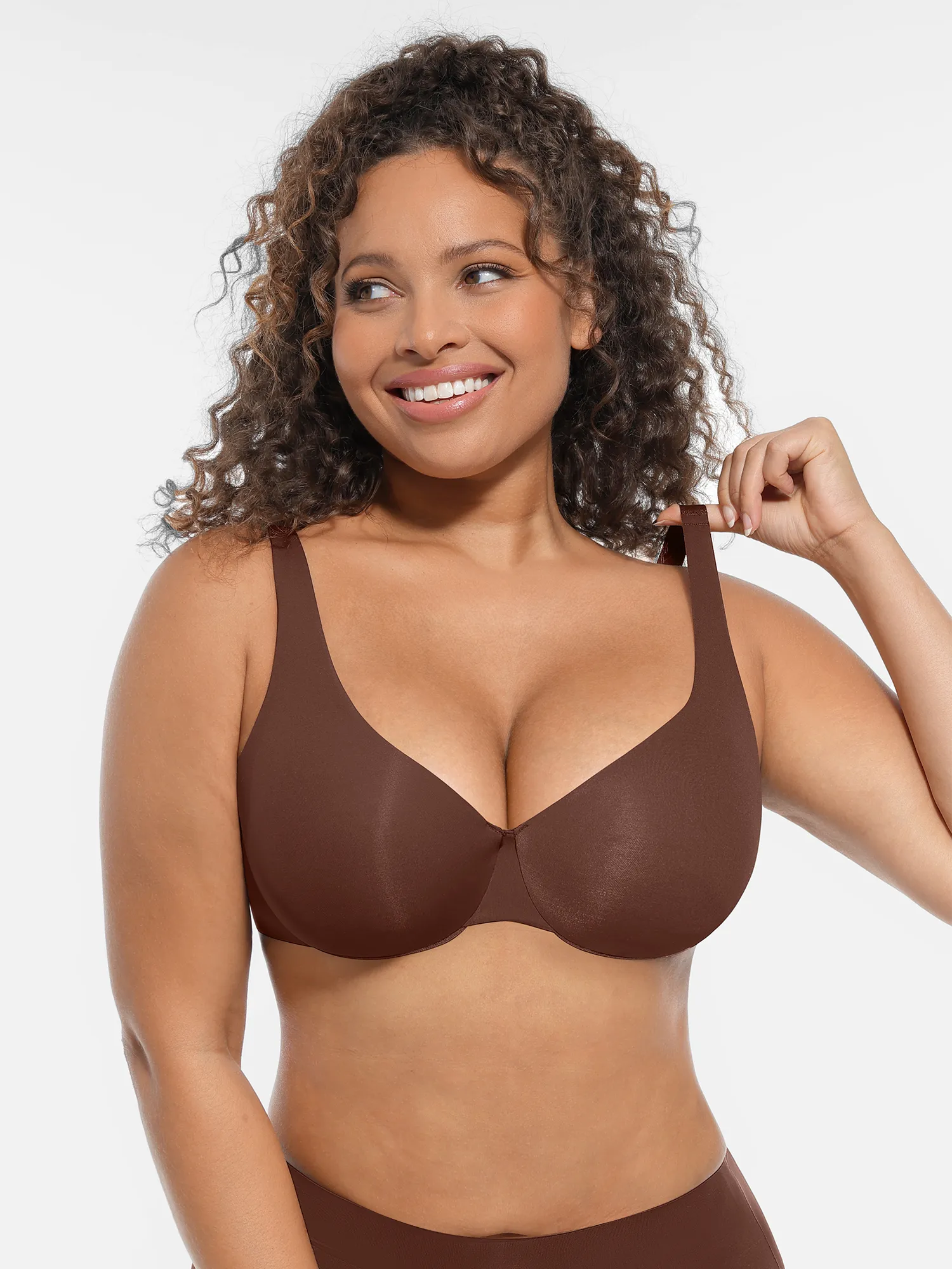 Adjustable-Strap Underwire Deep V-neck Bra Bundle - Image 20