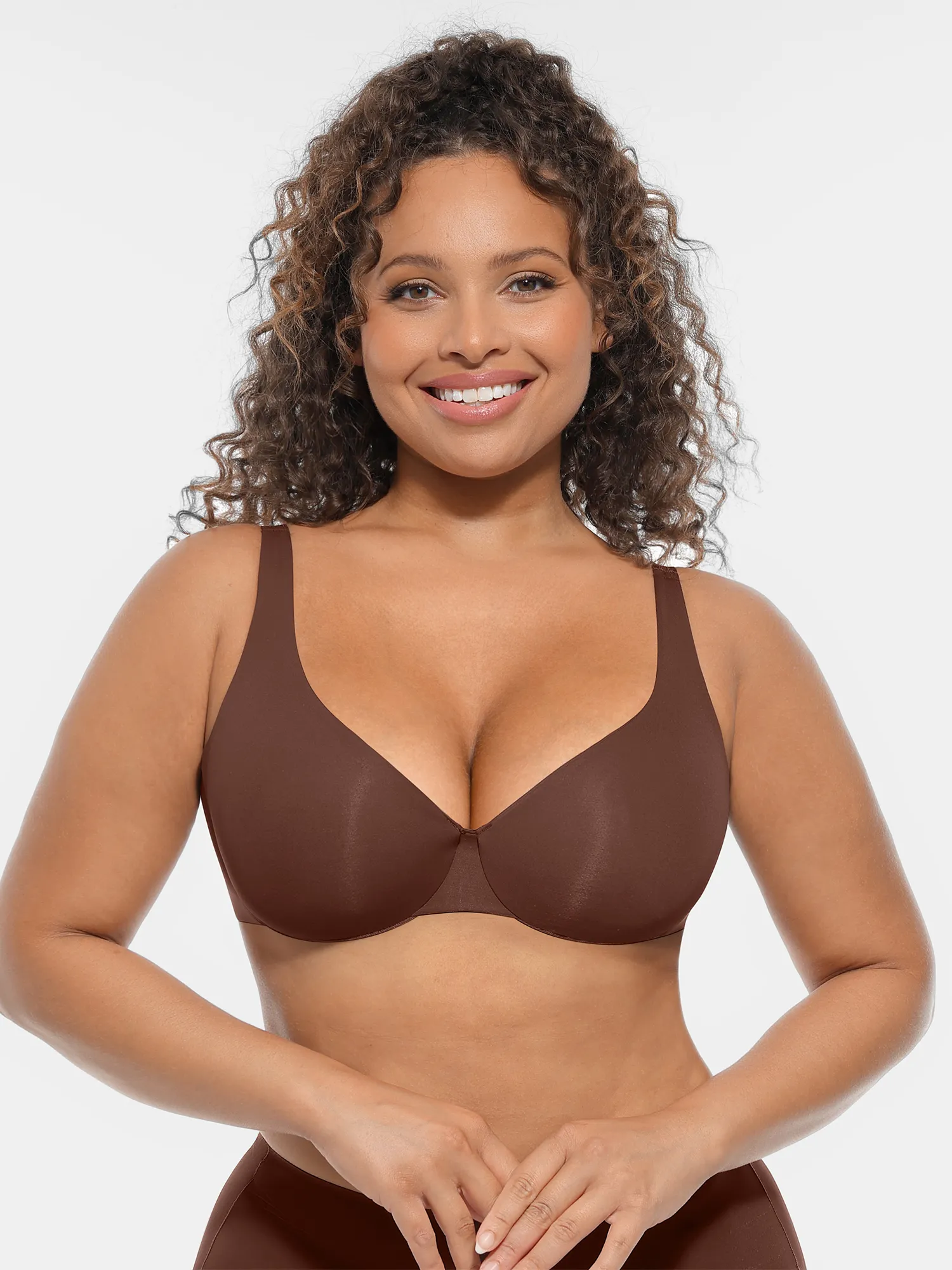 Adjustable-Strap Underwire Deep V-neck Bra Bundle - Image 19