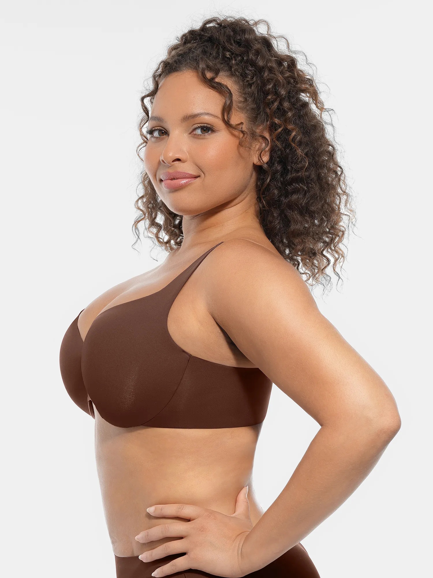Adjustable-Strap Underwire Deep V-neck Bra Bundle - Image 22