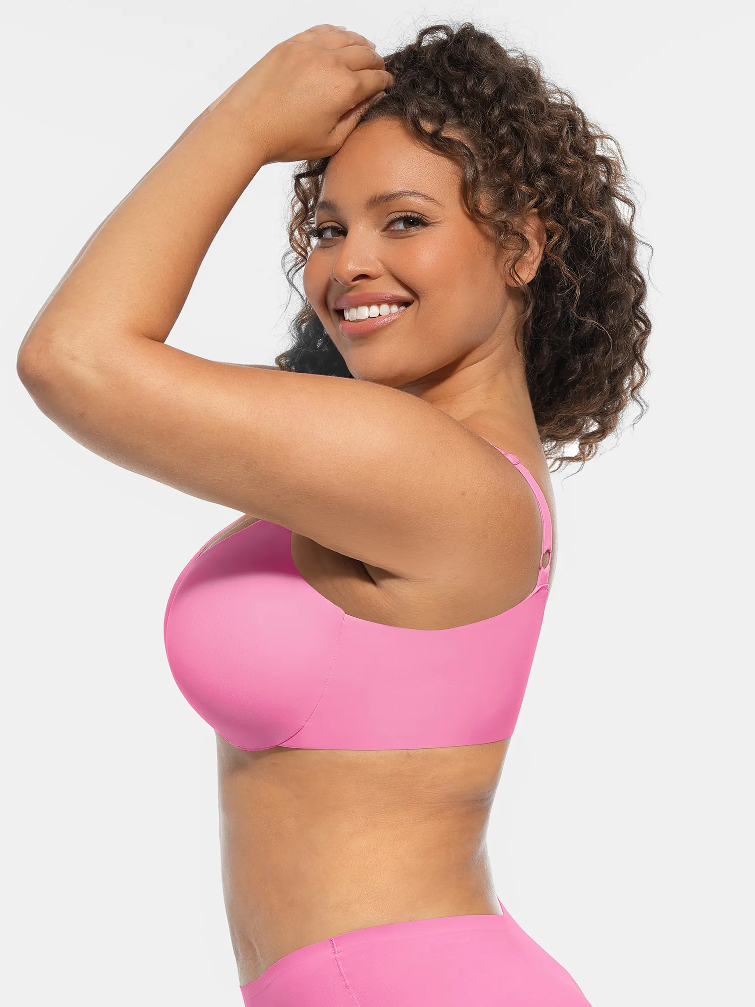 Adjustable-Strap Underwire Deep V-neck Bra Bundle - Image 30