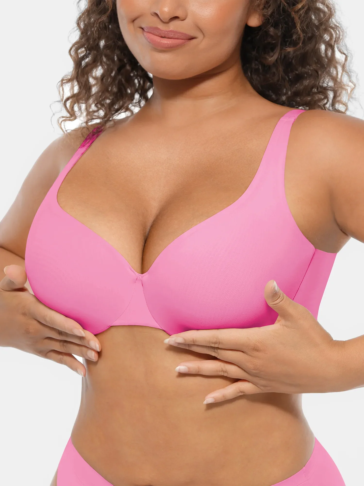Adjustable-Strap Underwire Deep V-neck Bra Bundle - Image 29