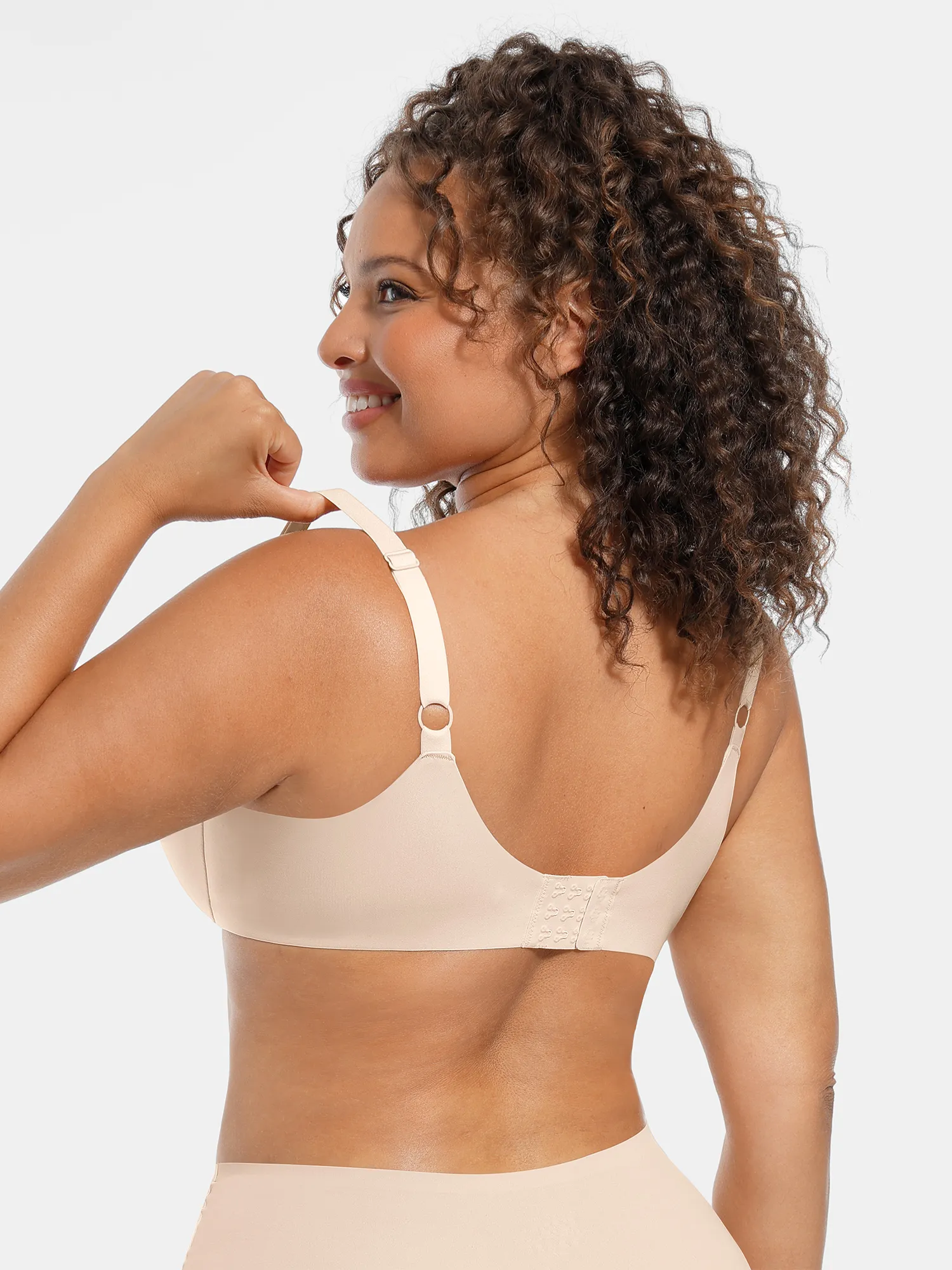Adjustable-Strap Underwire Deep V-neck Bra Bundle - Image 7