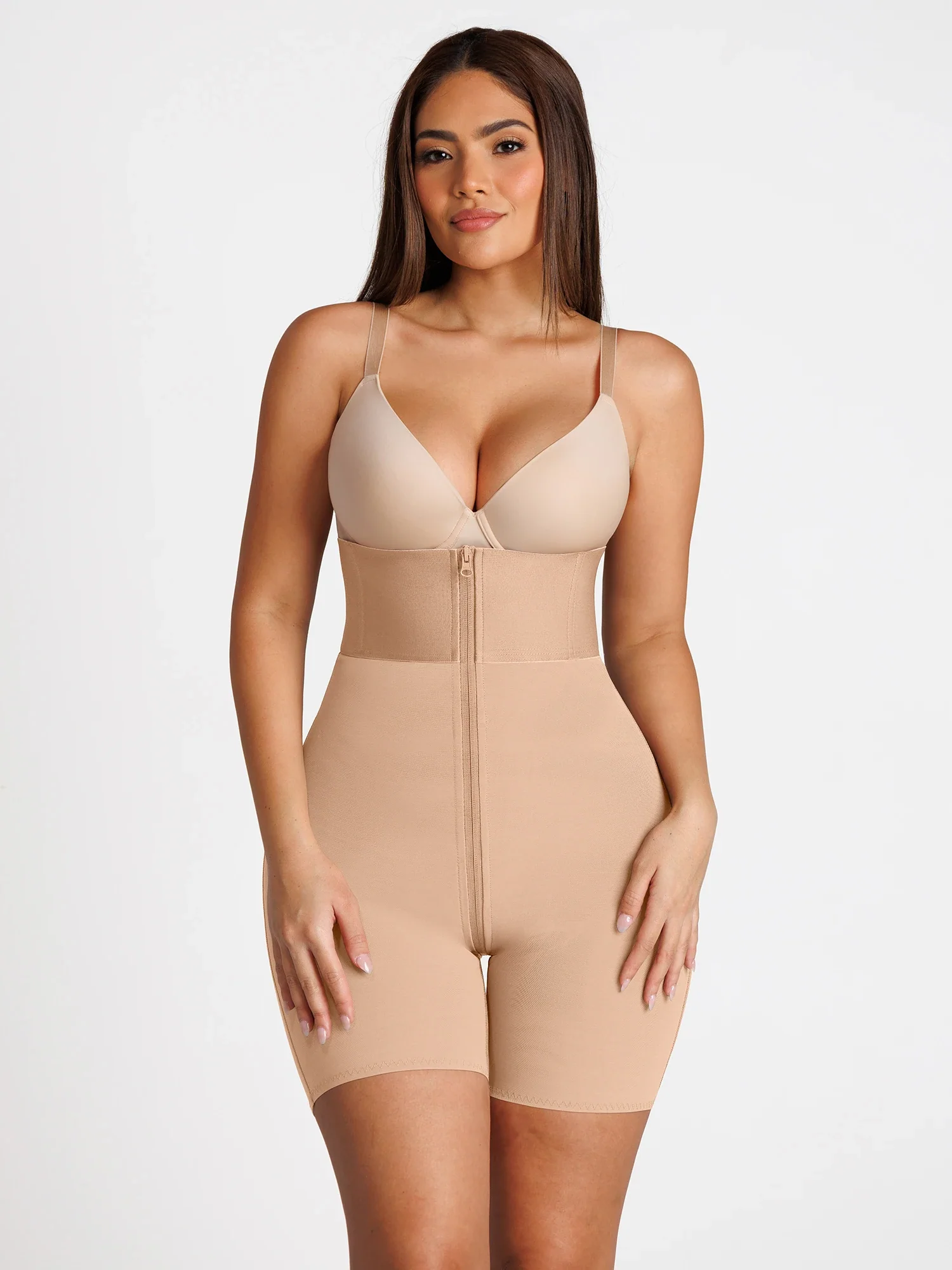 Tummy Control Wide Waistband Shaping Shorts - Image 11