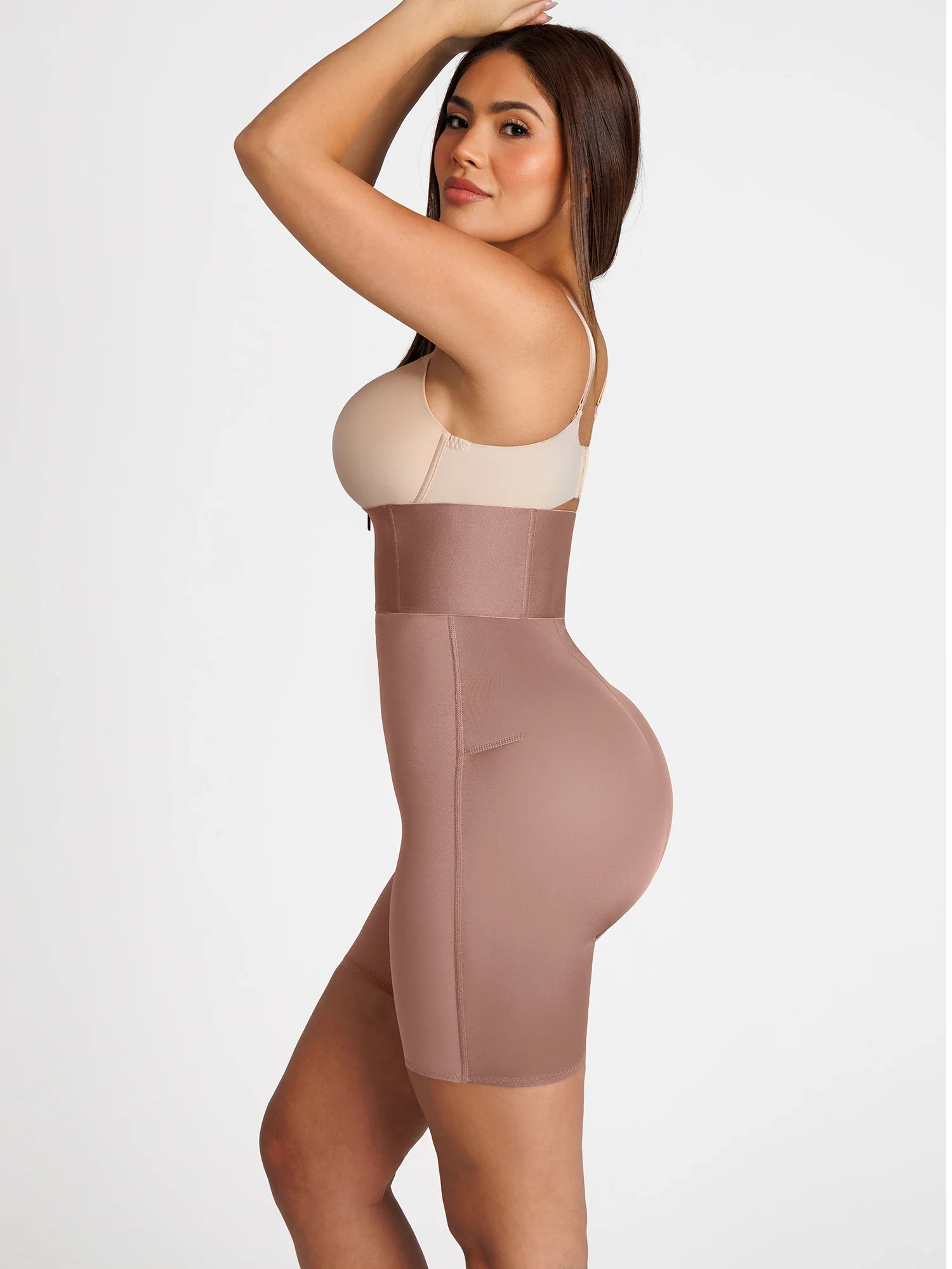 Tummy Control Wide Waistband Shaping Shorts - Image 19